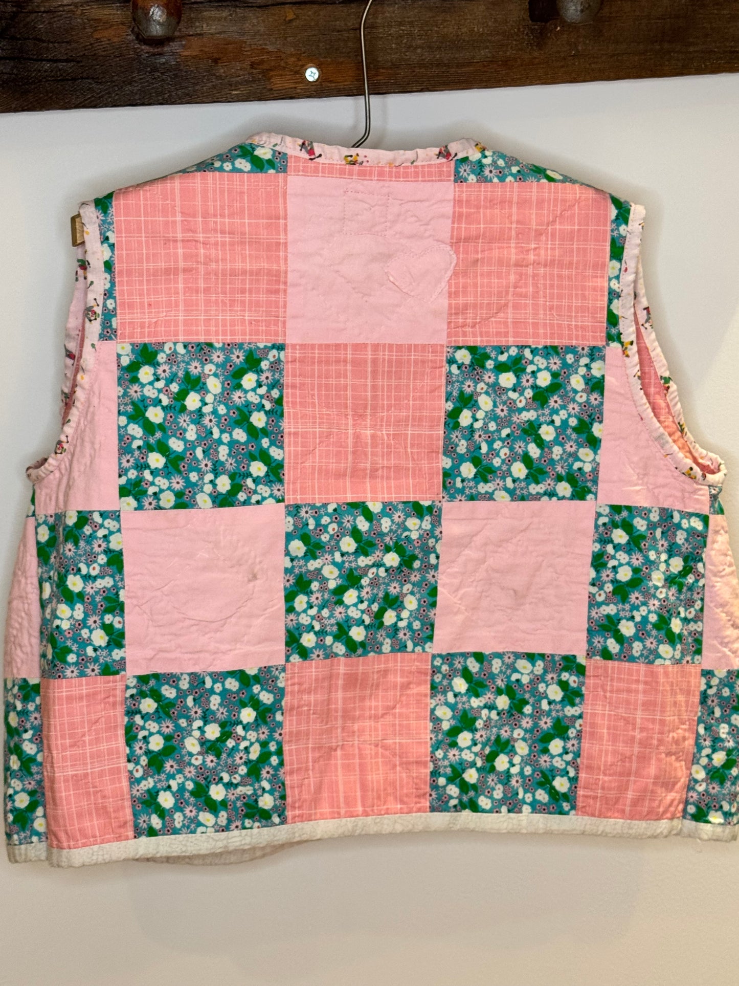 Florals and Flattery Quilt Vest