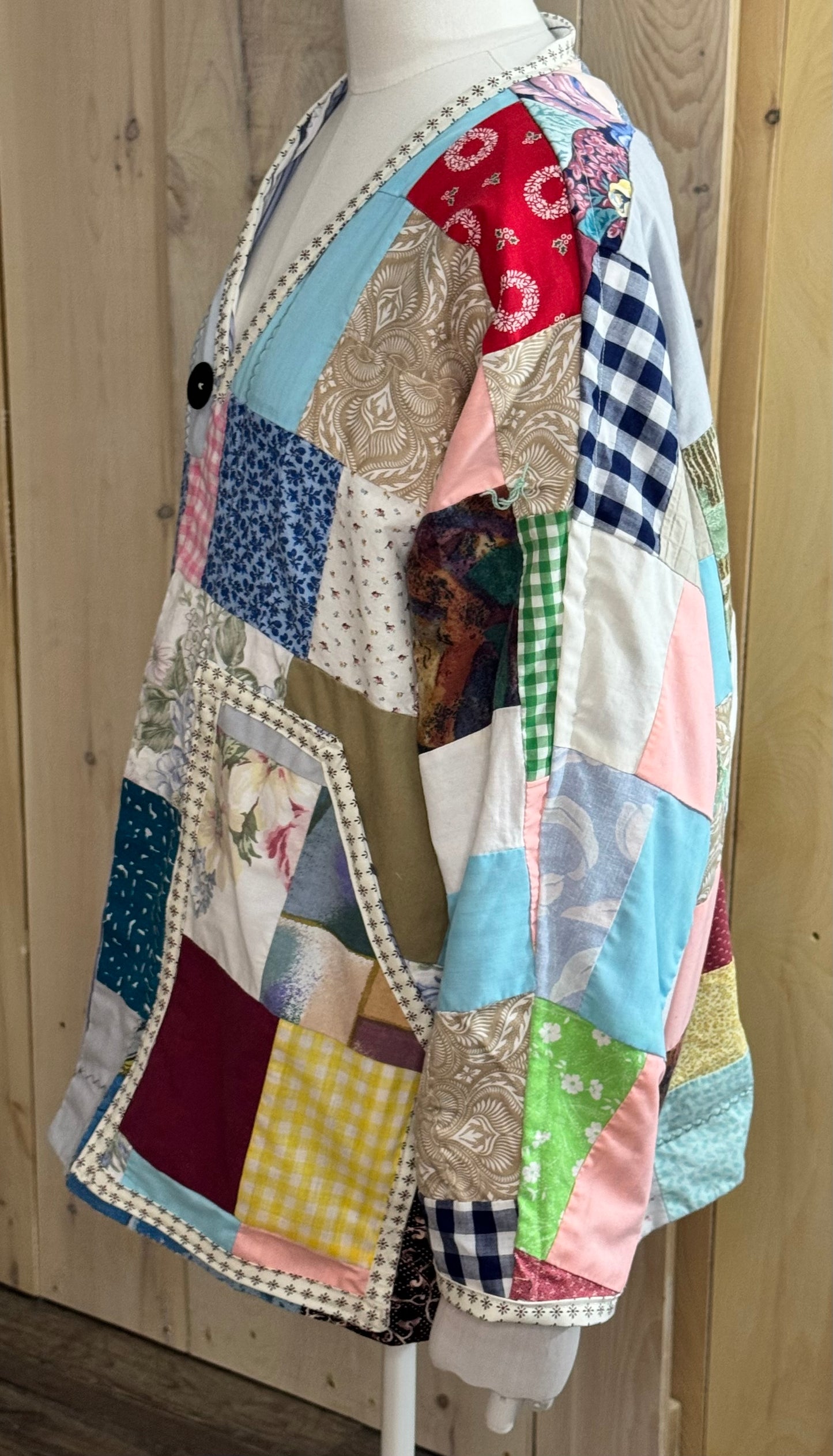 The Picnic Plot Twist Quilt Coat