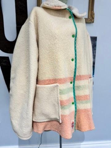 Vintage Voyage Blanket Coat