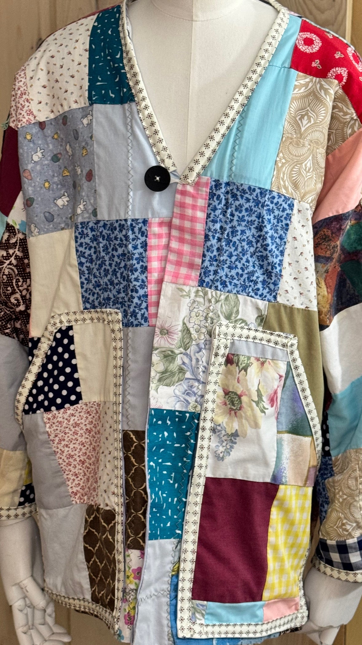 The Picnic Plot Twist Quilt Coat