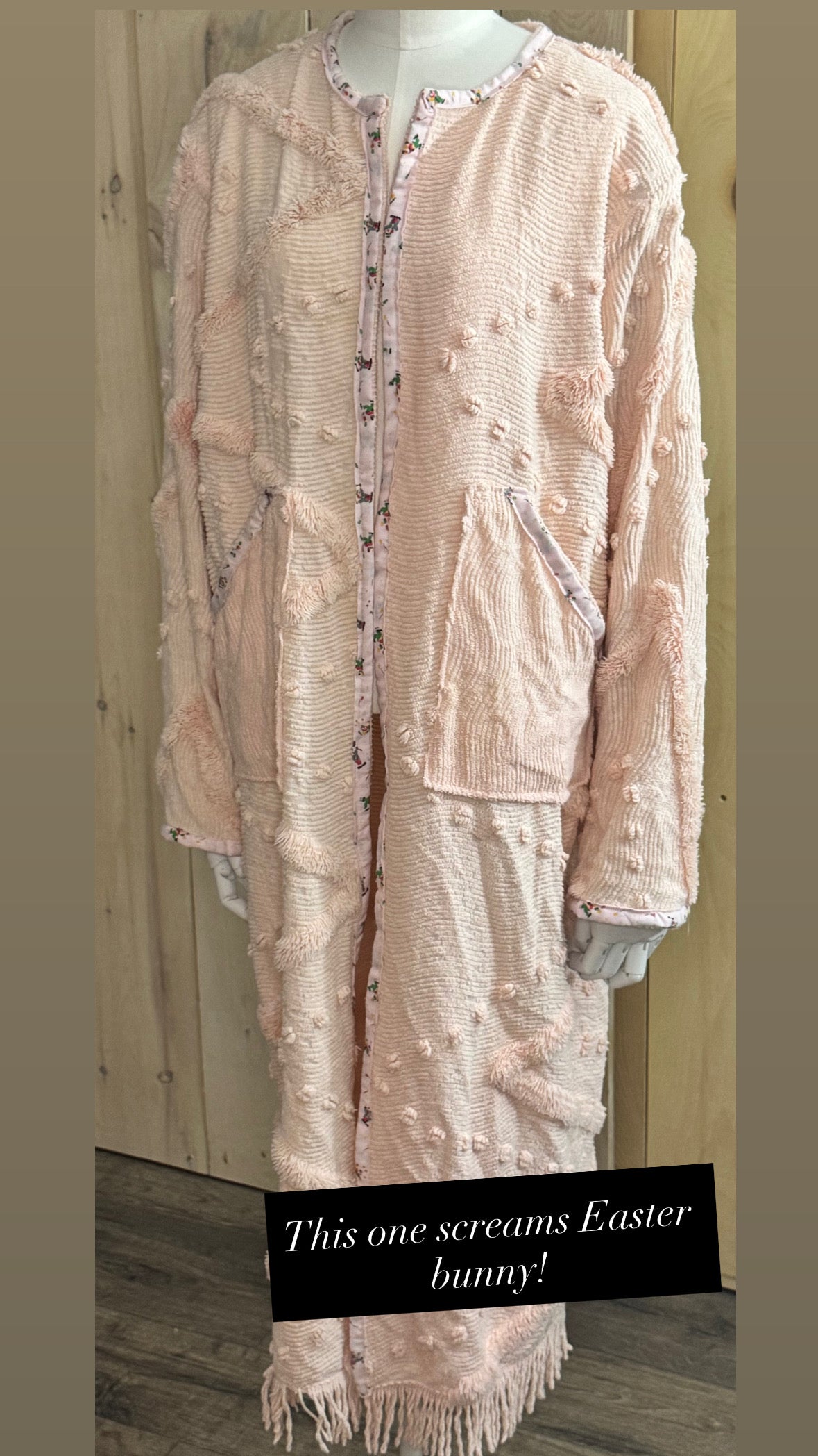 The Blush Bunny Duster