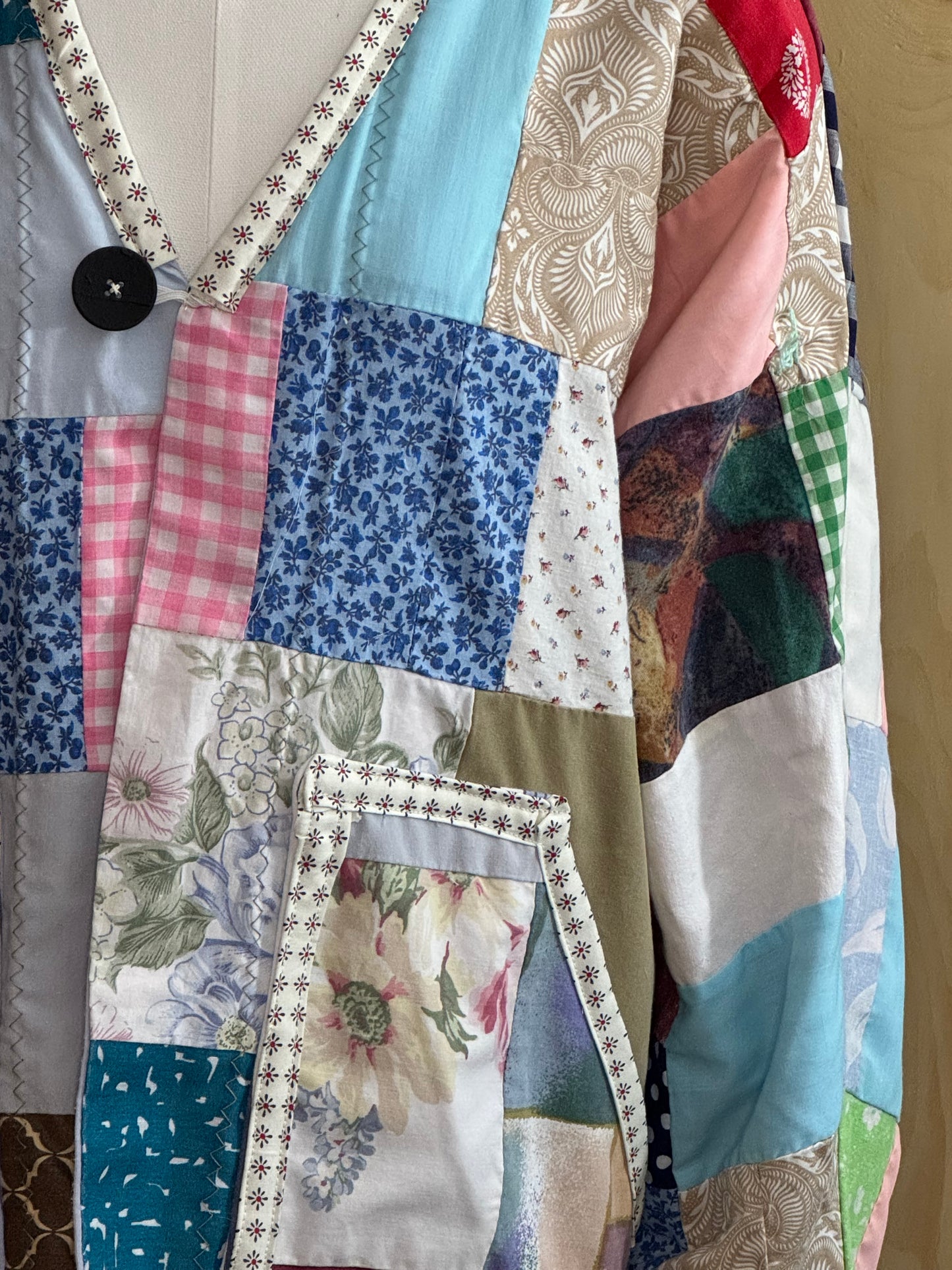 The Picnic Plot Twist Quilt Coat