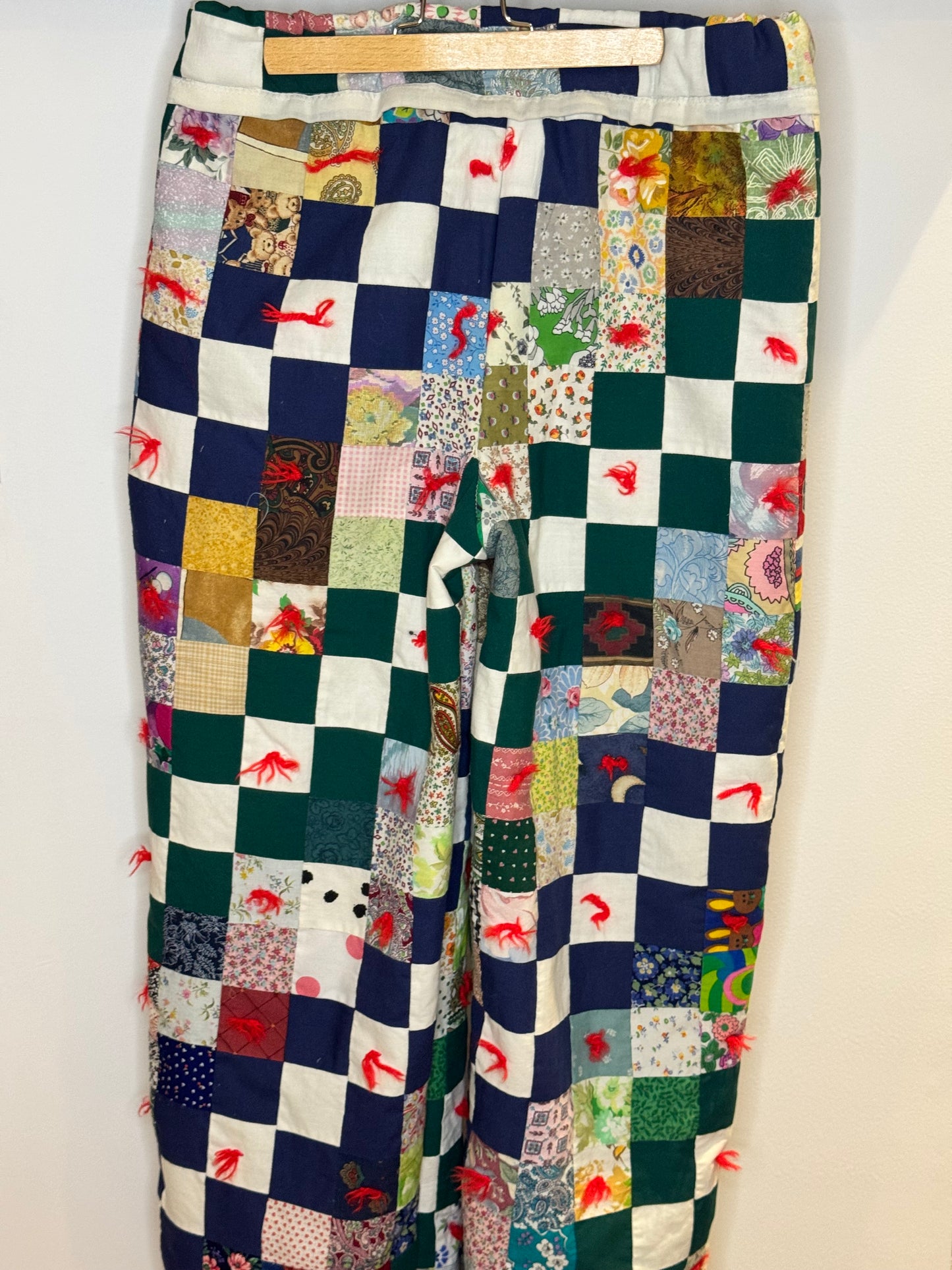 Chaos Check Quilt Pants