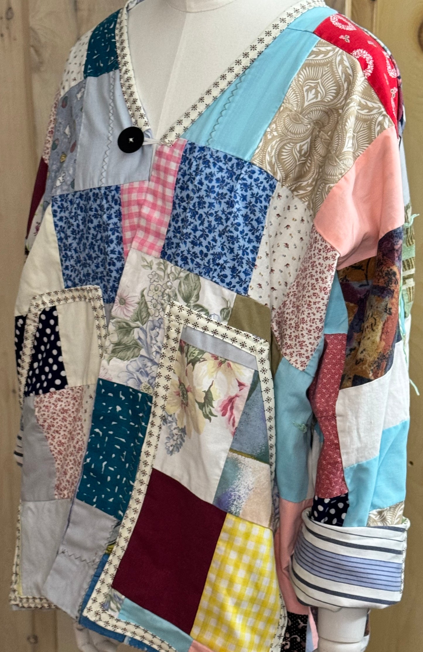 The Picnic Plot Twist Quilt Coat