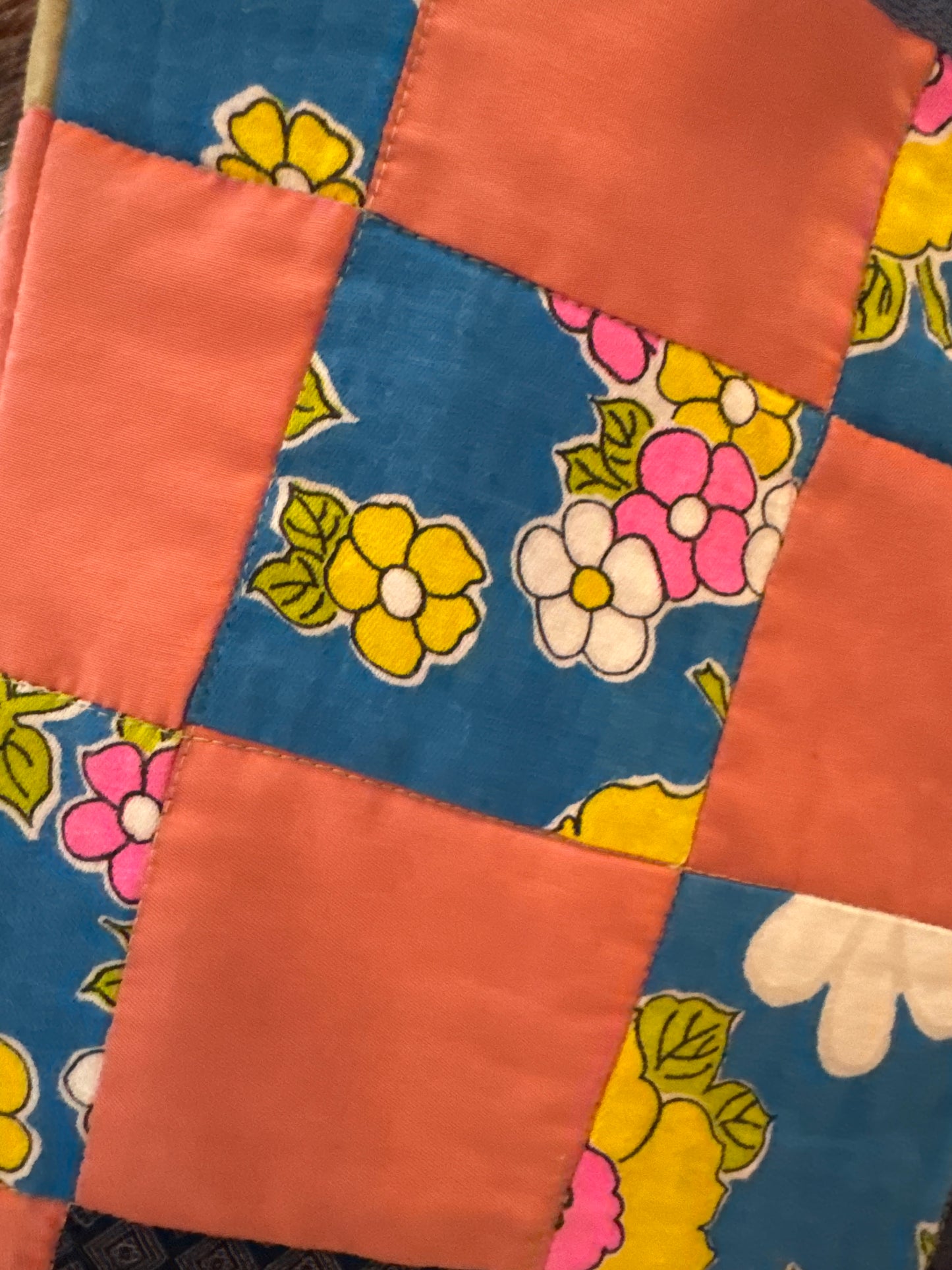 Patchy Floral Stocking