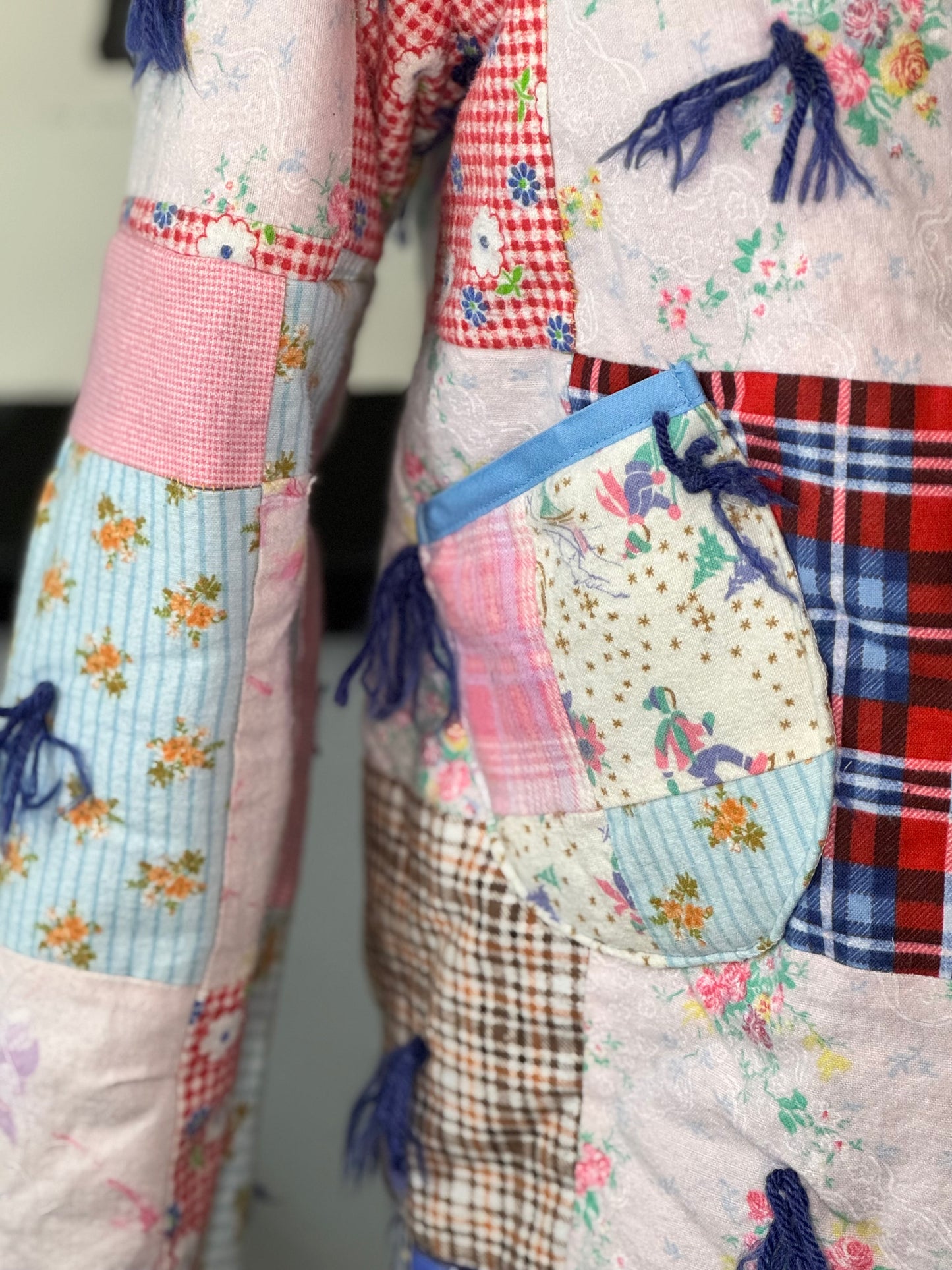 Flannel Daydream Quilt Coat