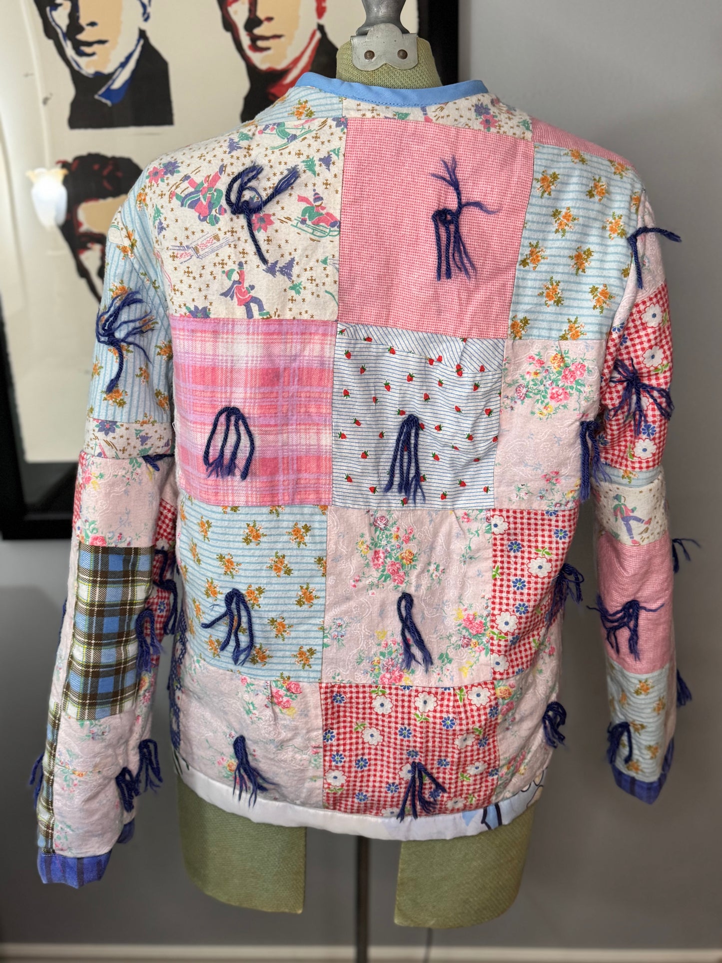 Flannel Daydream Quilt Coat