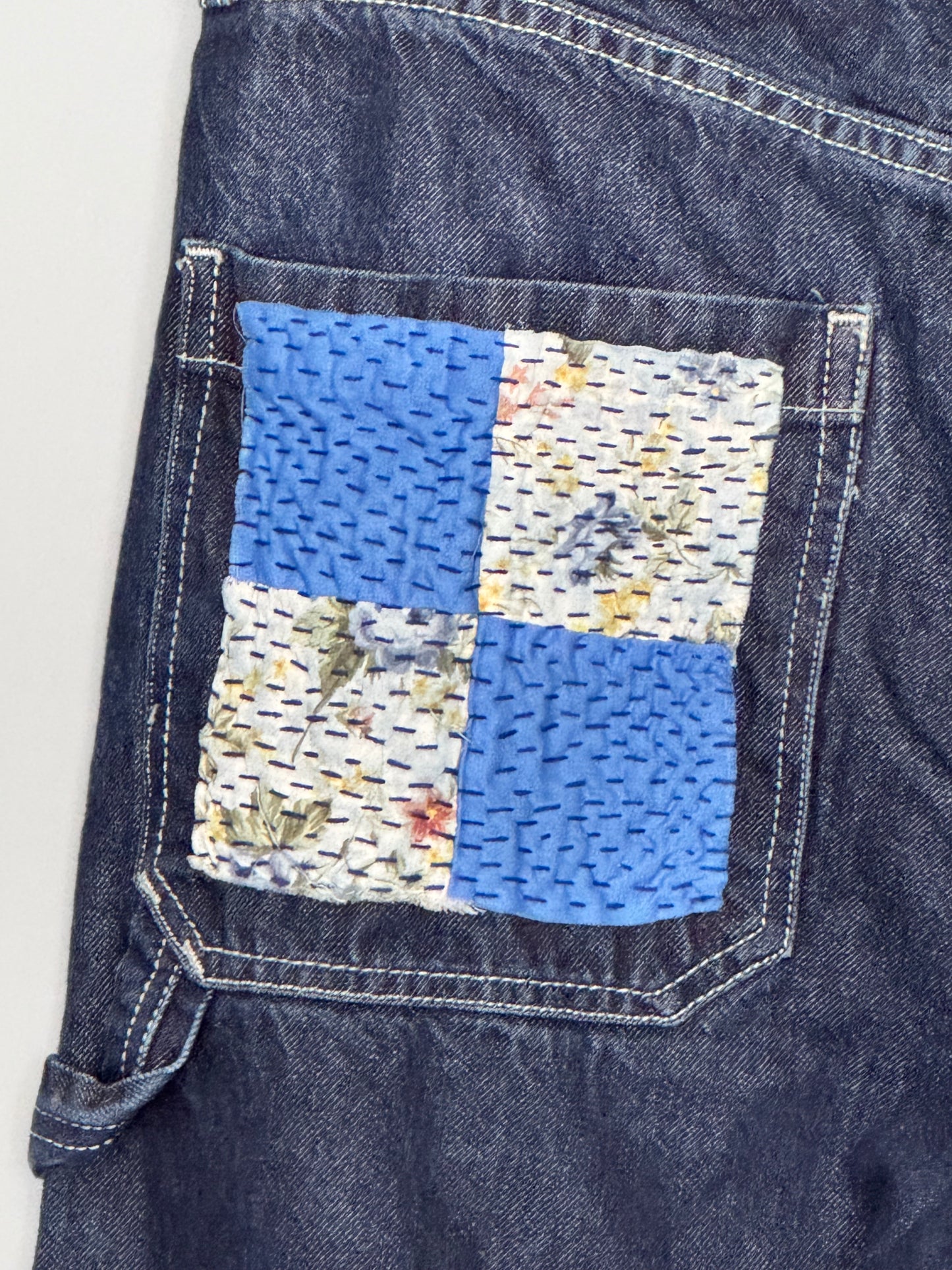 Hold Fast Patchwork Denim - Vintage Levi's Upcycled Jeans
