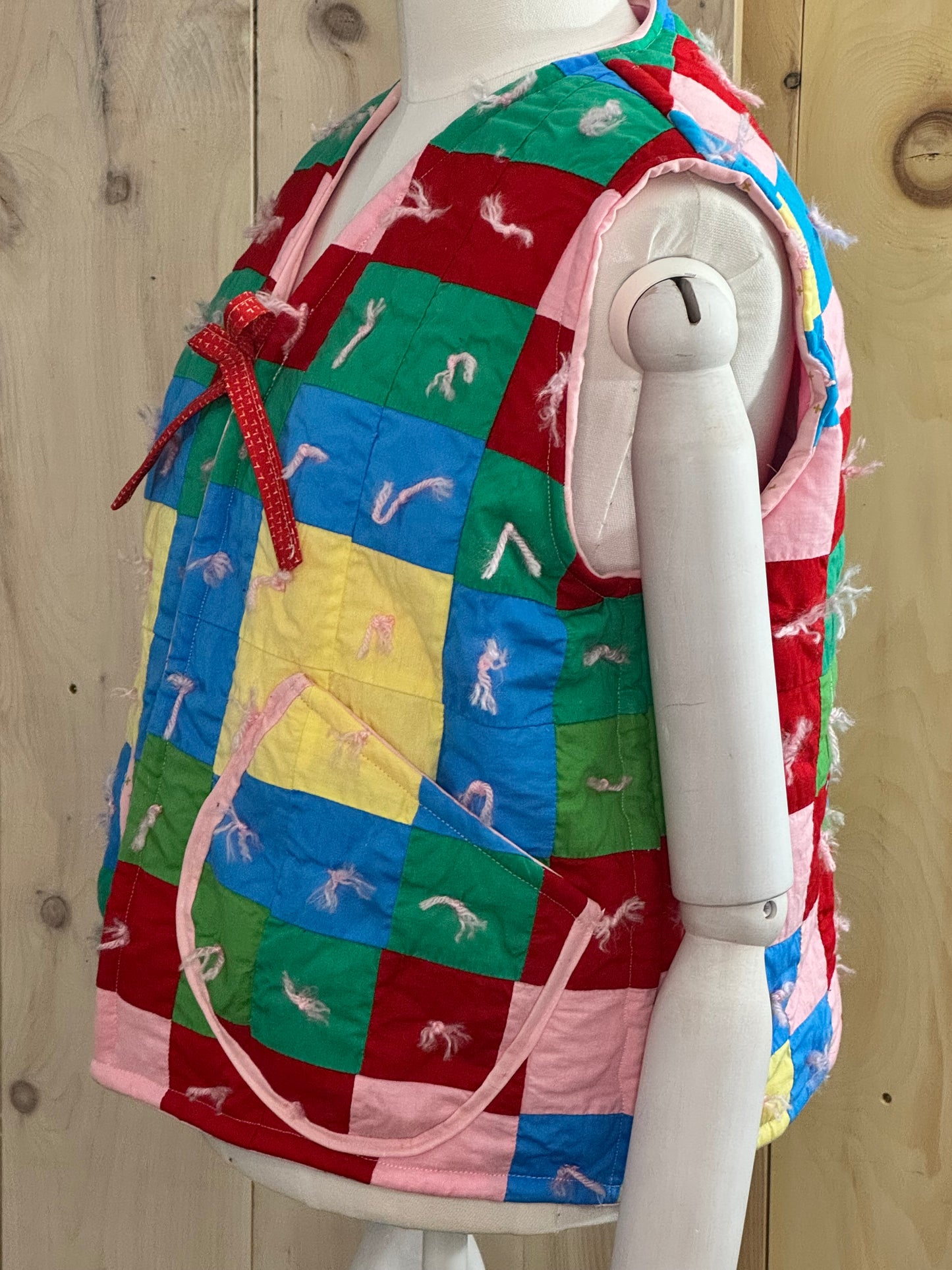 Crayon Couture Quilt Vest