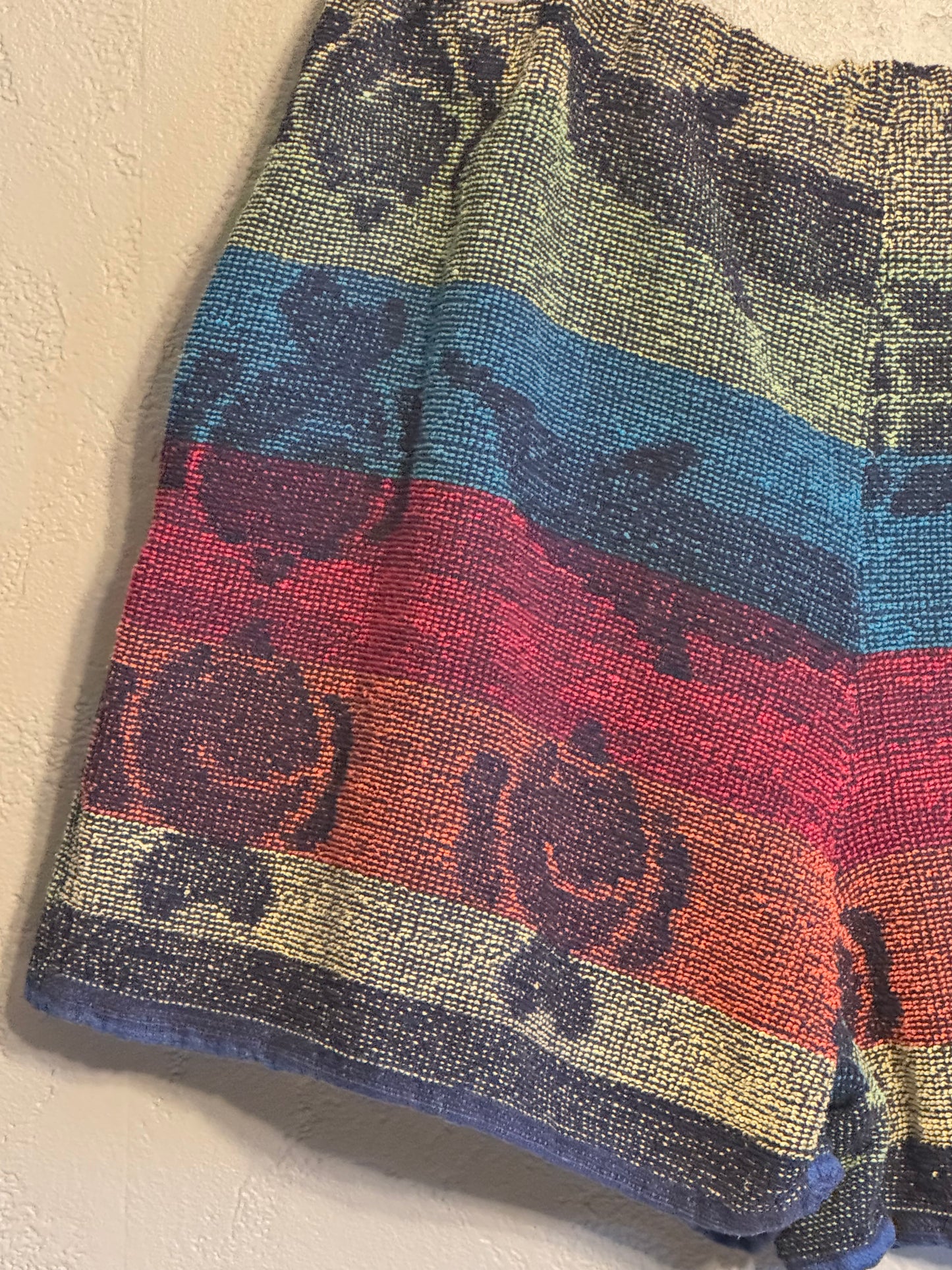 Sunset Tiki Towel Shorts