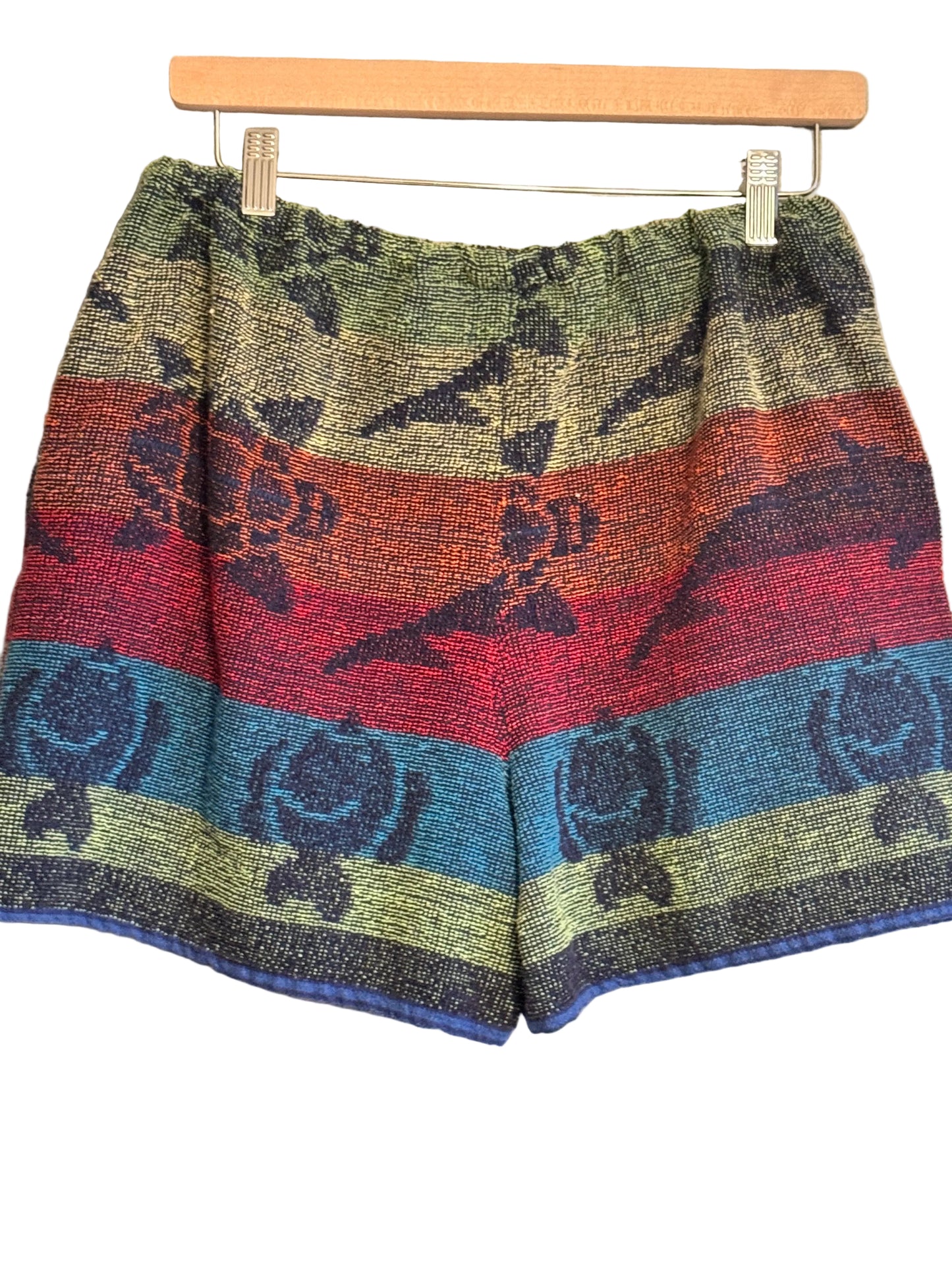 Sunset Tiki Towel Shorts