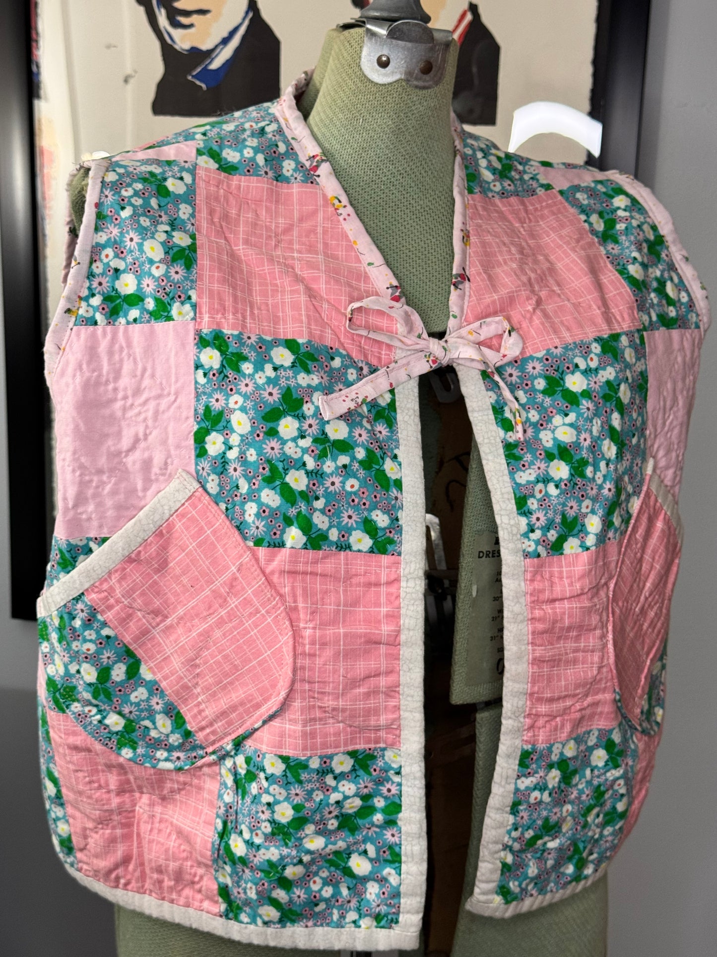 Florals and Flattery Quilt Vest