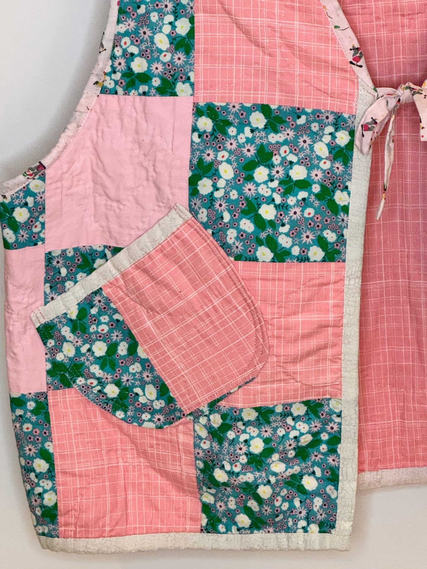 Florals and Flattery Quilt Vest