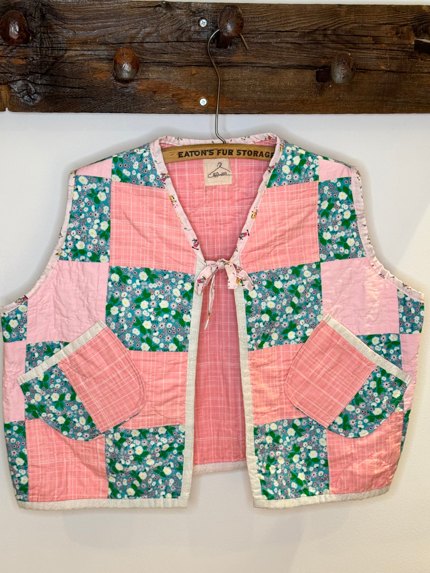 Florals and Flattery Quilt Vest