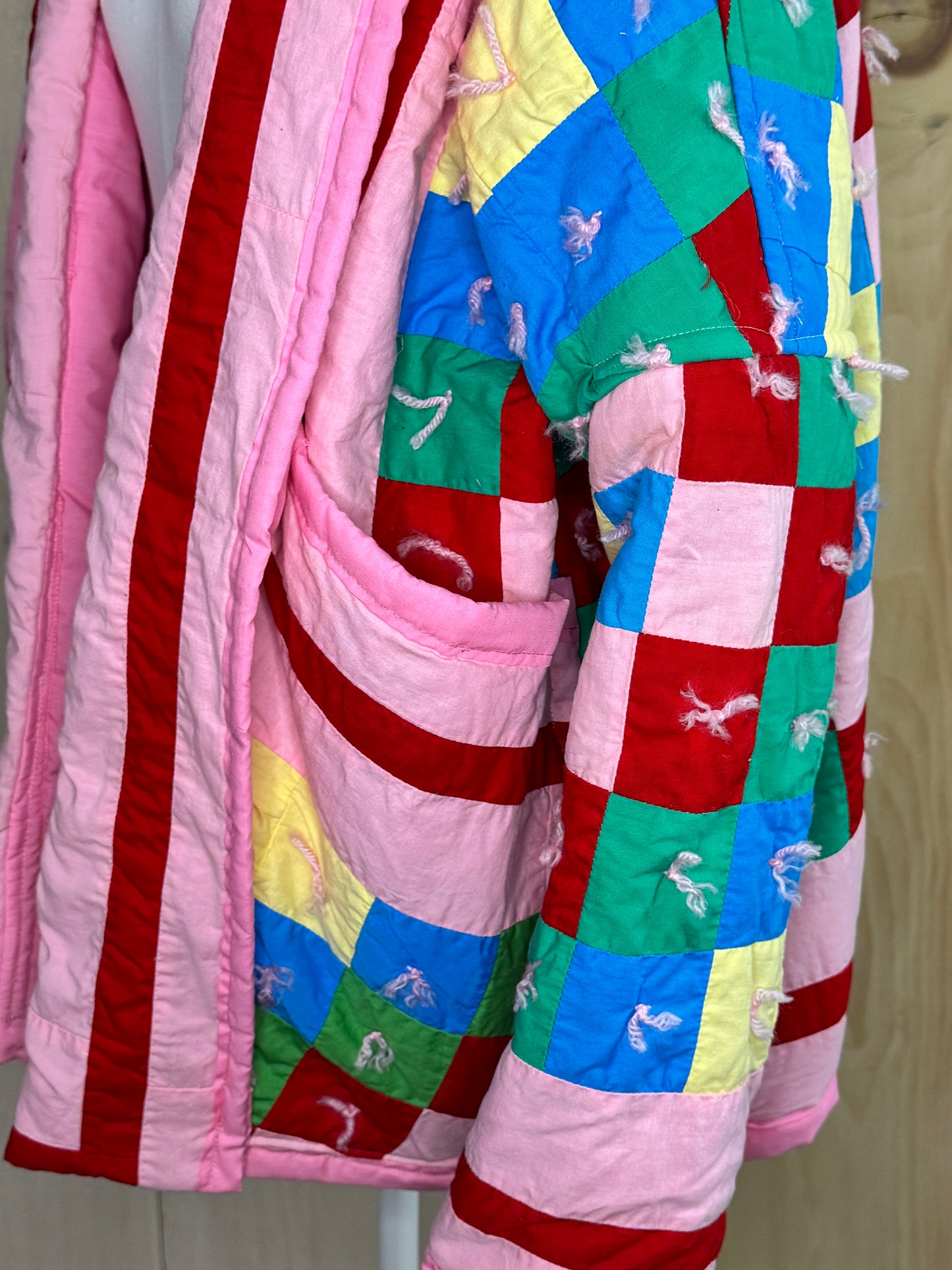 Bubblegum Bingo Quilt Coat