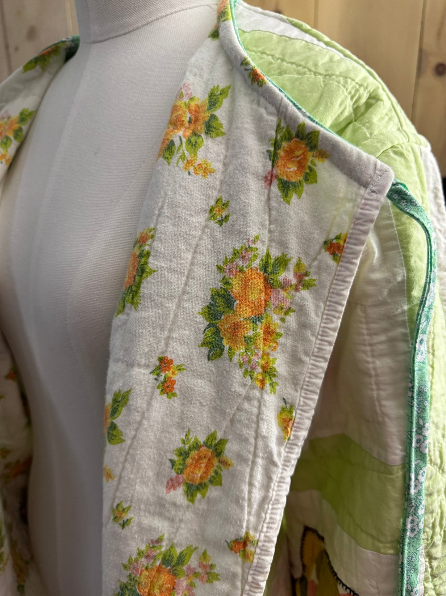 The Lime Light Quilt Coat