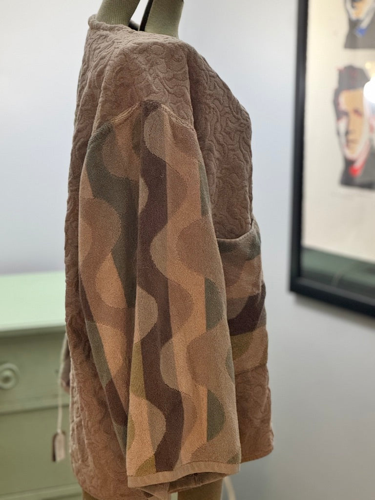 Silver Linings Vintage Towel Jacket
