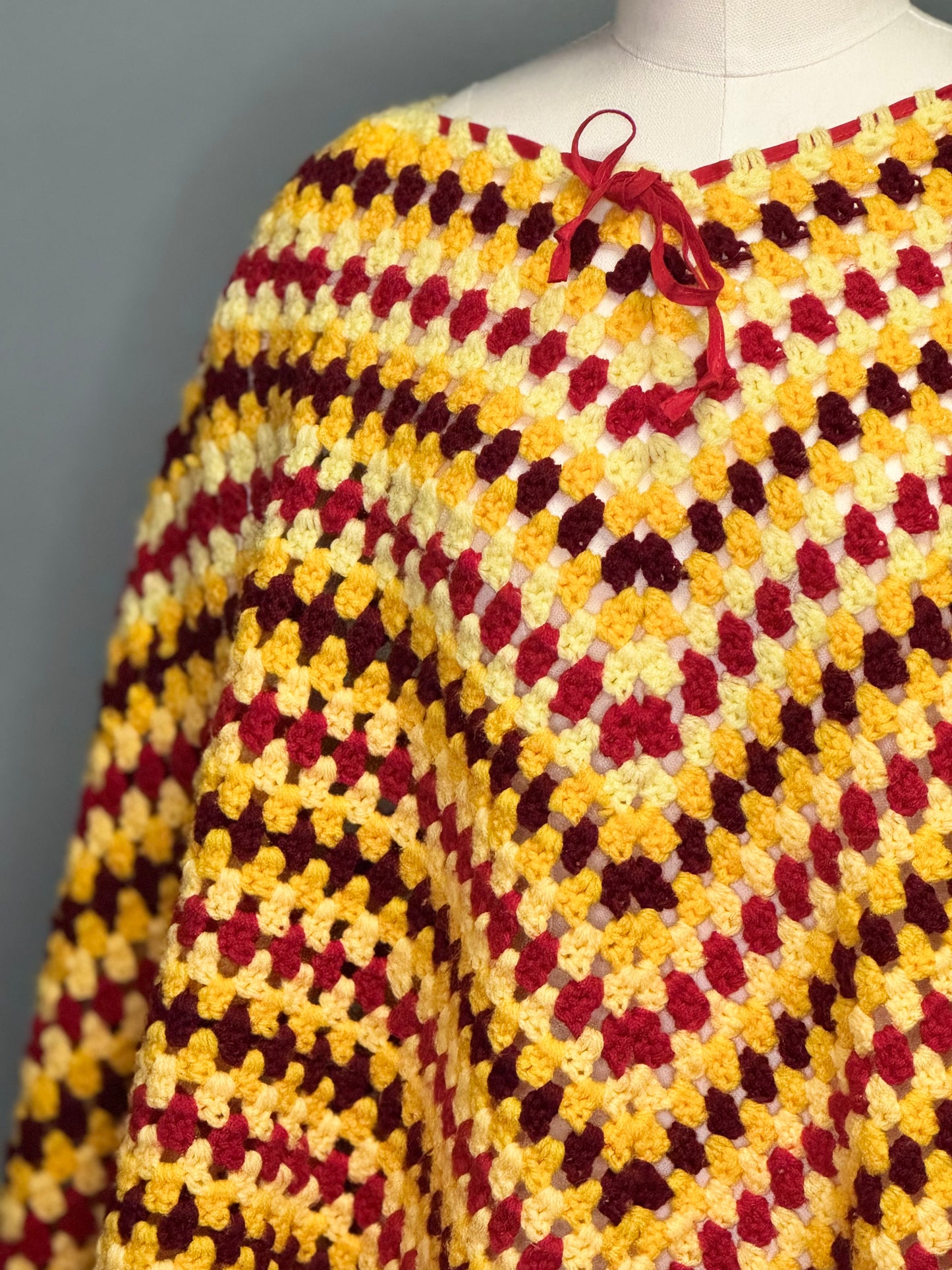 Honeycomb Halo Poncho