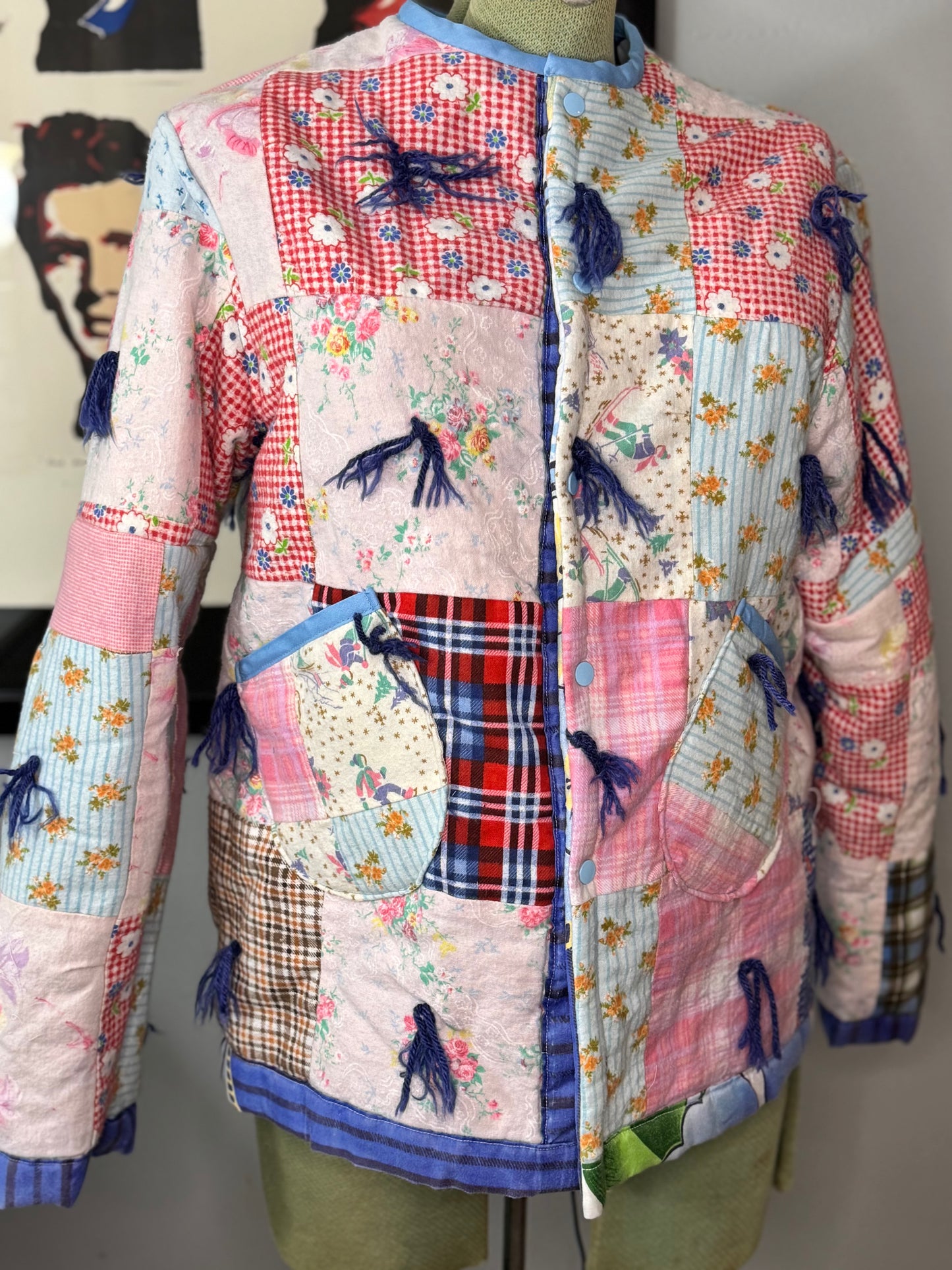 Flannel Daydream Quilt Coat
