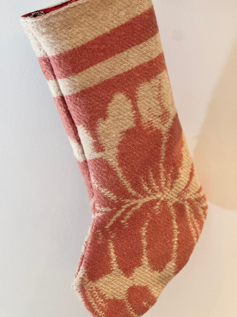 Rust & Romance Stocking