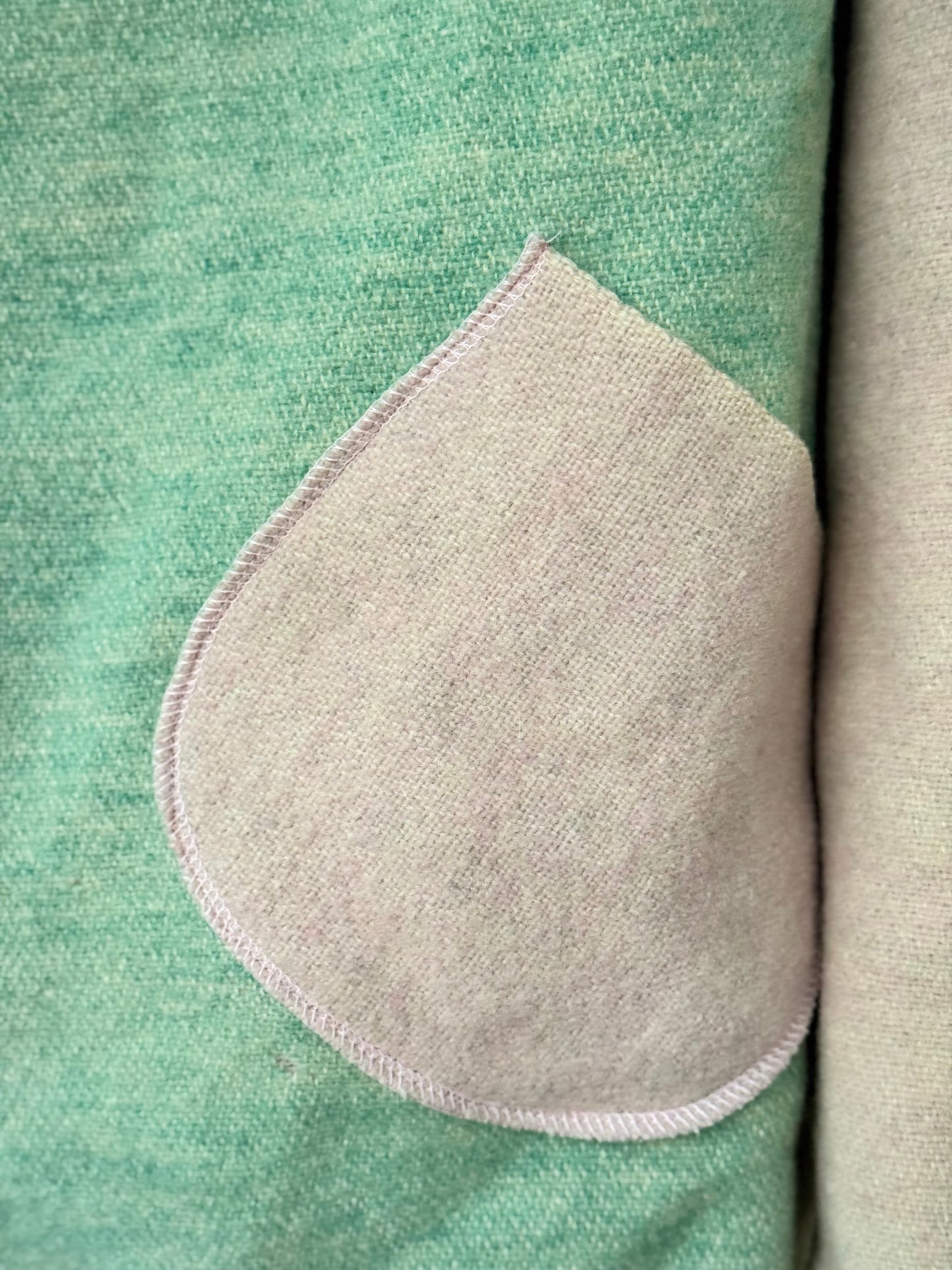 Mint to Be Wool Blanket Hoodie