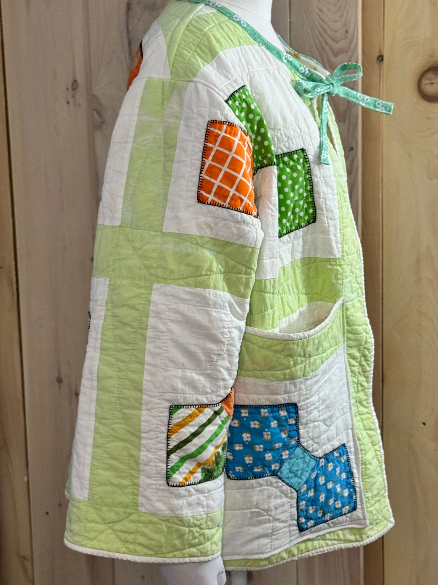 The Lime Light Quilt Coat