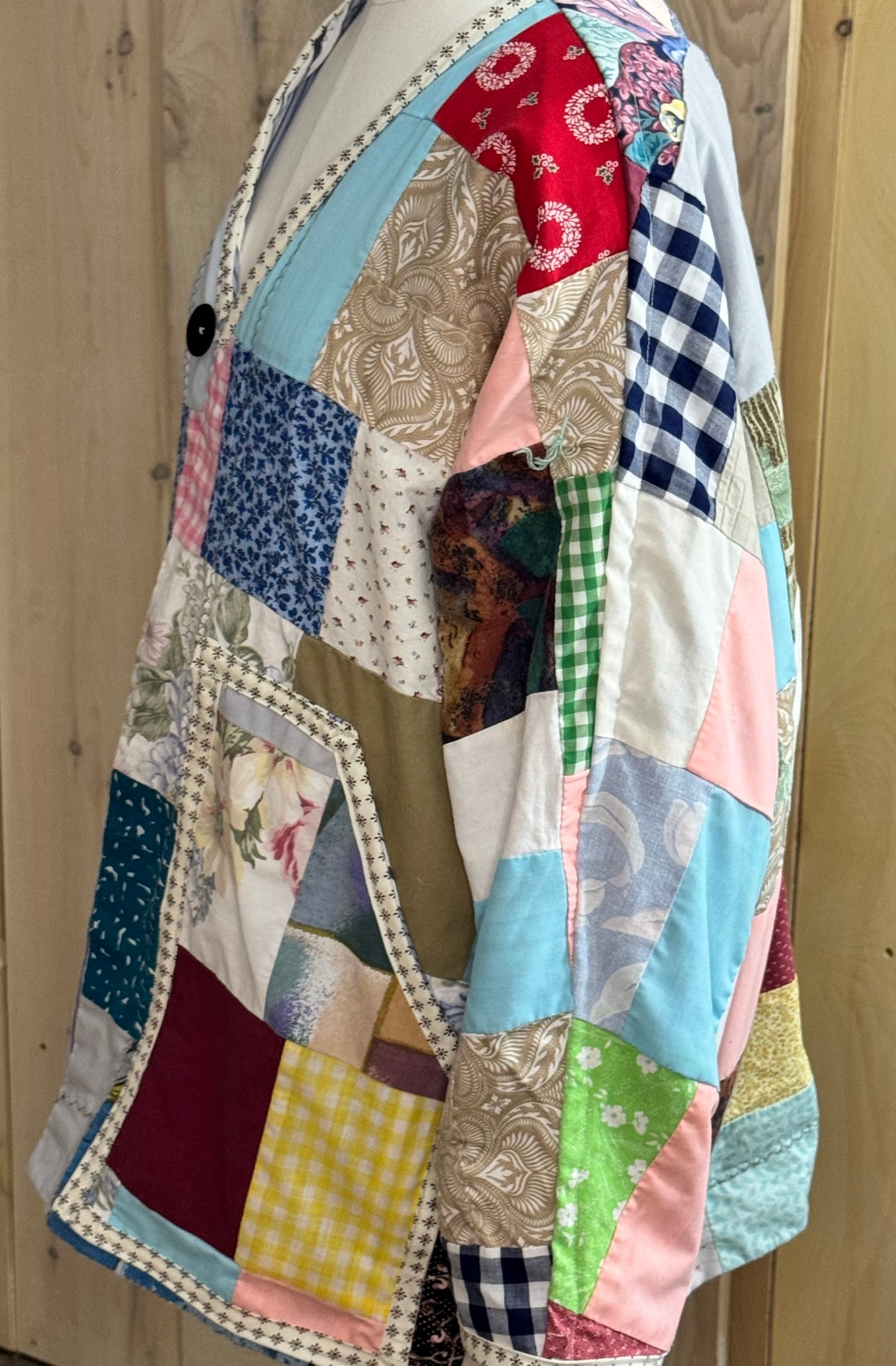 The Picnic Plot Twist Quilt Coat