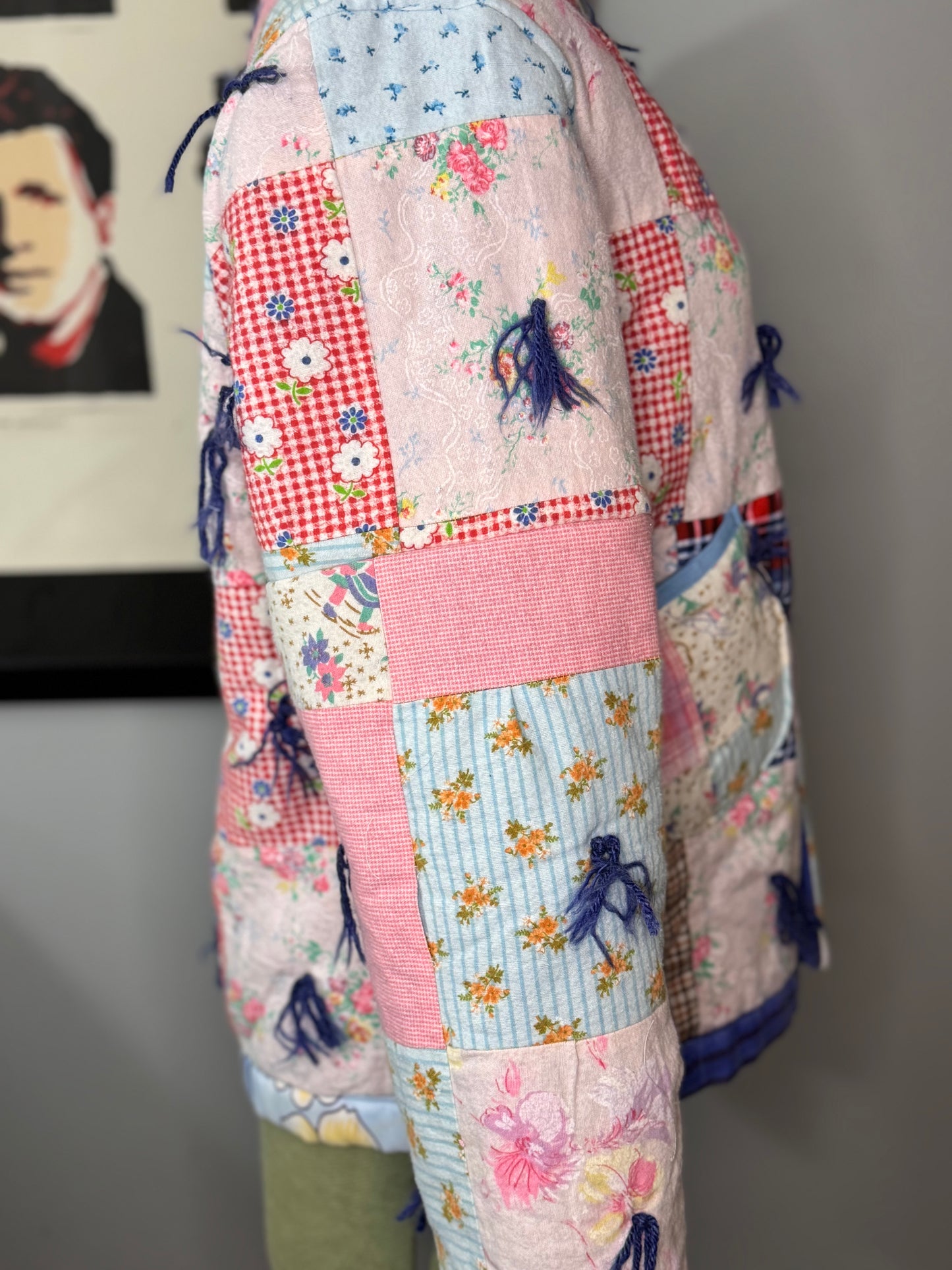 Flannel Daydream Quilt Coat