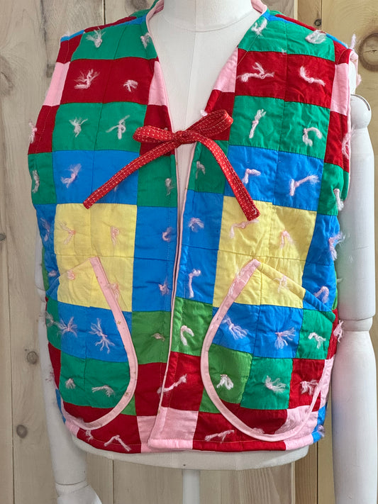 Crayon Couture Quilt Vest