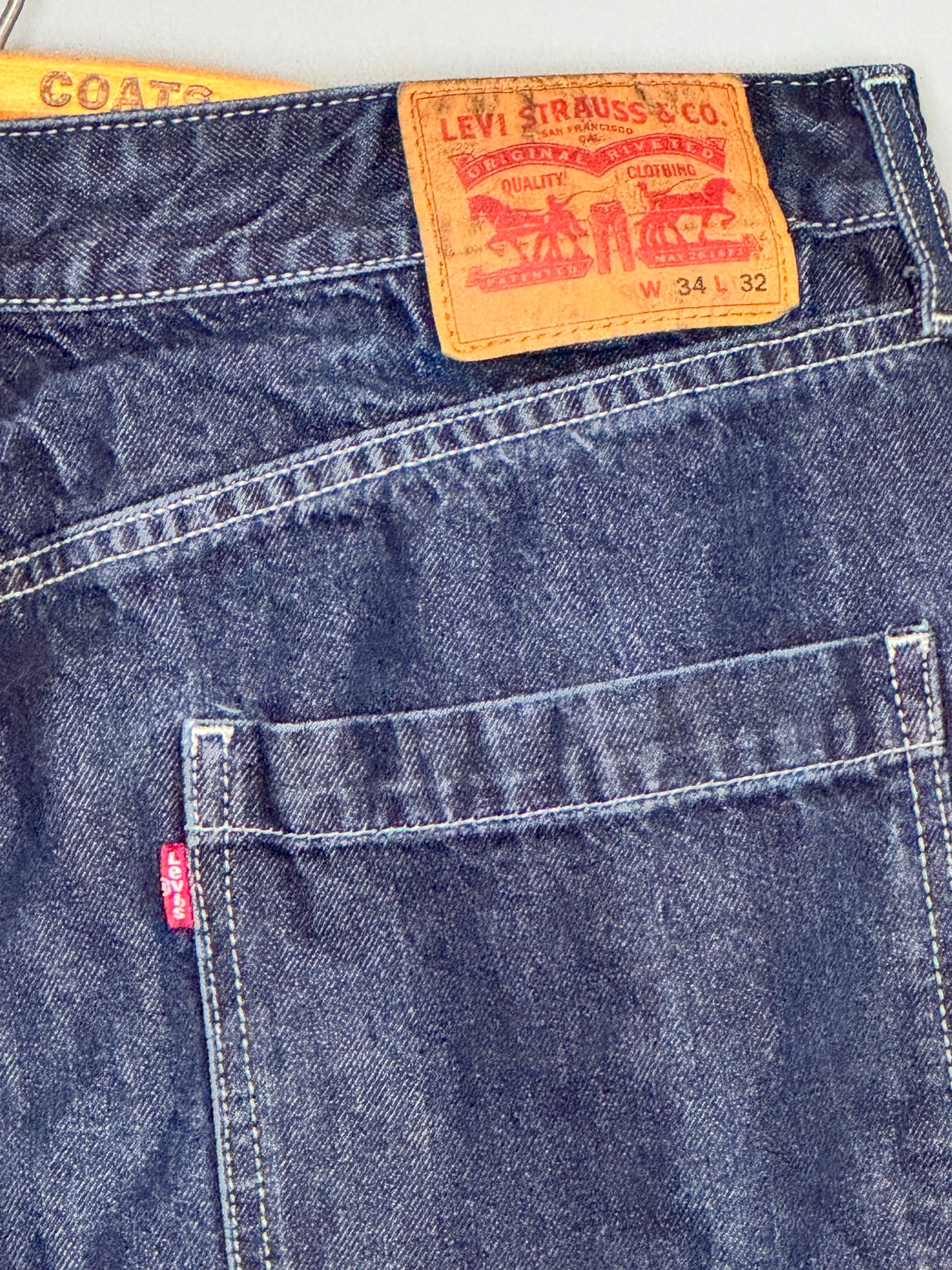 Hold Fast Patchwork Denim - Vintage Levi's Upcycled Jeans