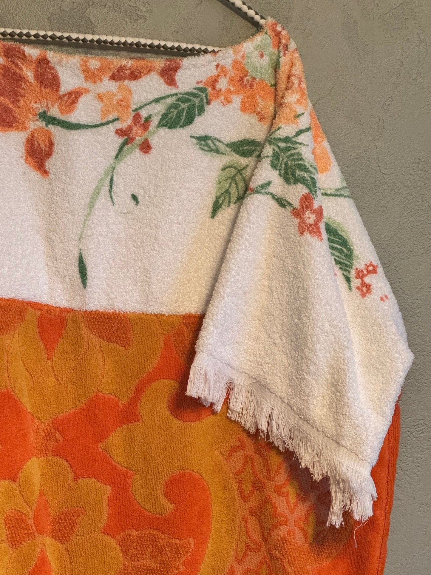 Retro Squeeze Towel Cover up