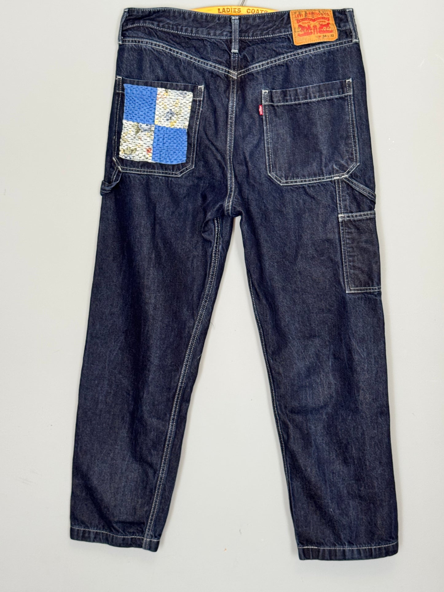 Hold Fast Patchwork Denim - Vintage Levi's Upcycled Jeans