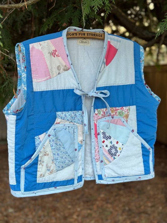 Fan Fare Quilt Vest