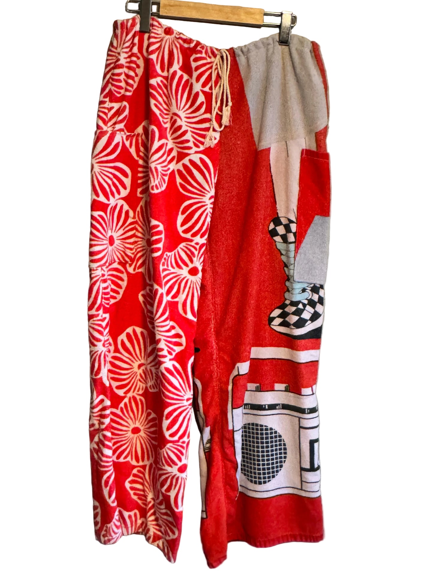 Mixed Tape Towel Pants