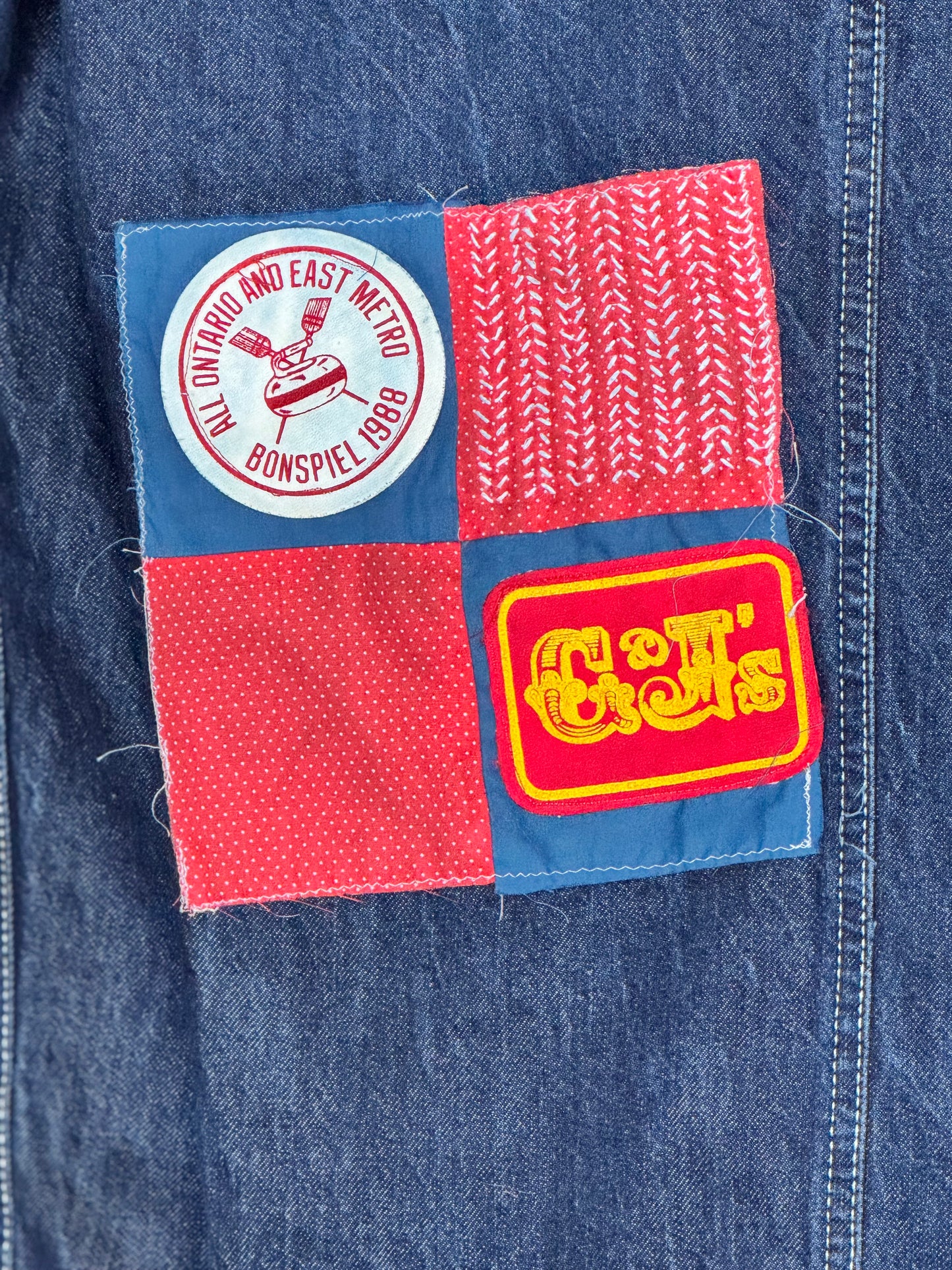 Hold Fast Patchwork Denim - Vintage Levi's Upcycled Jeans