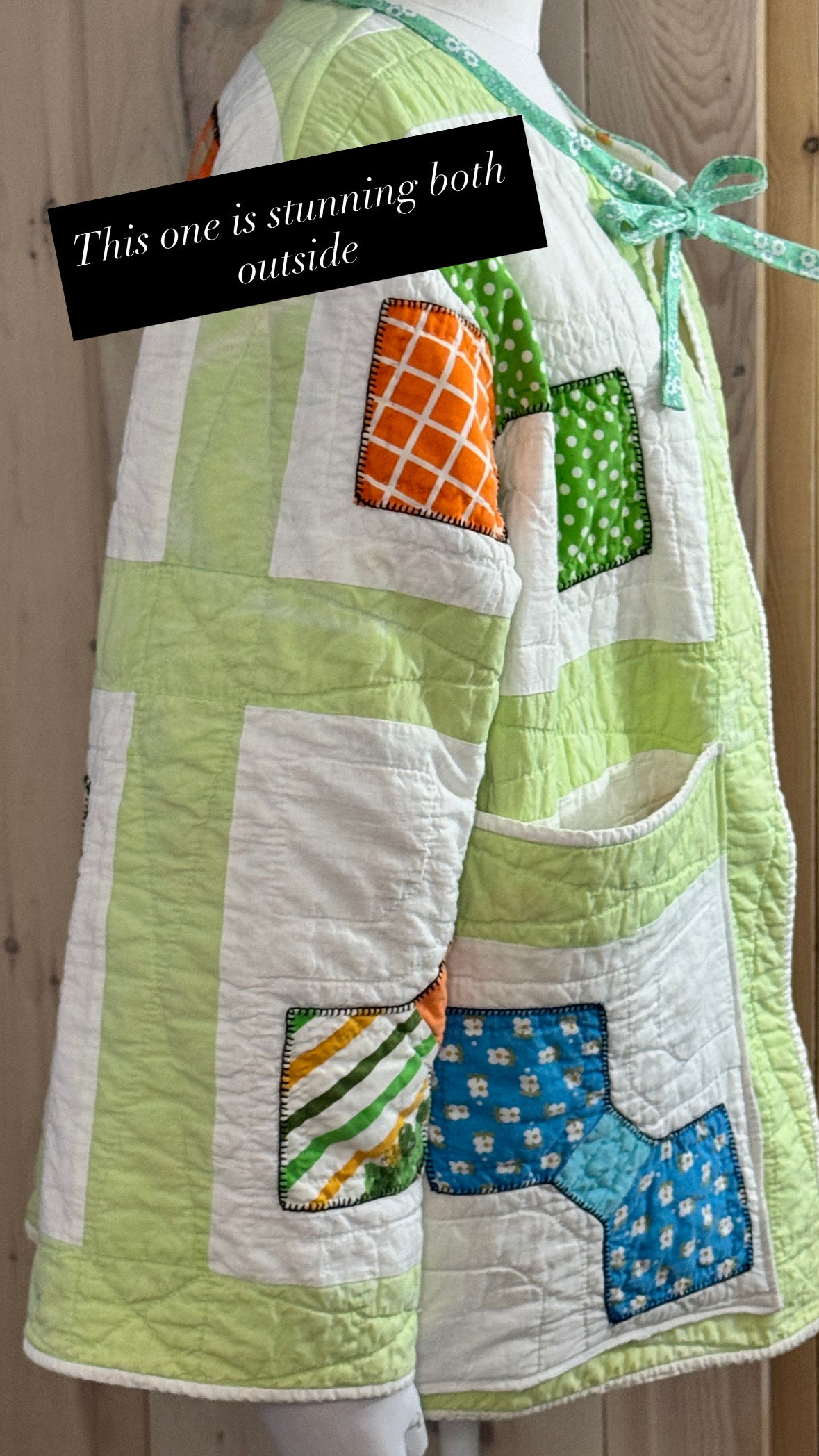 The Lime Light Quilt Coat