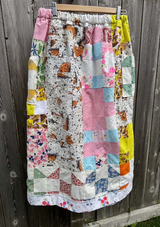 Skirt of Many Colours Quilt Skirt