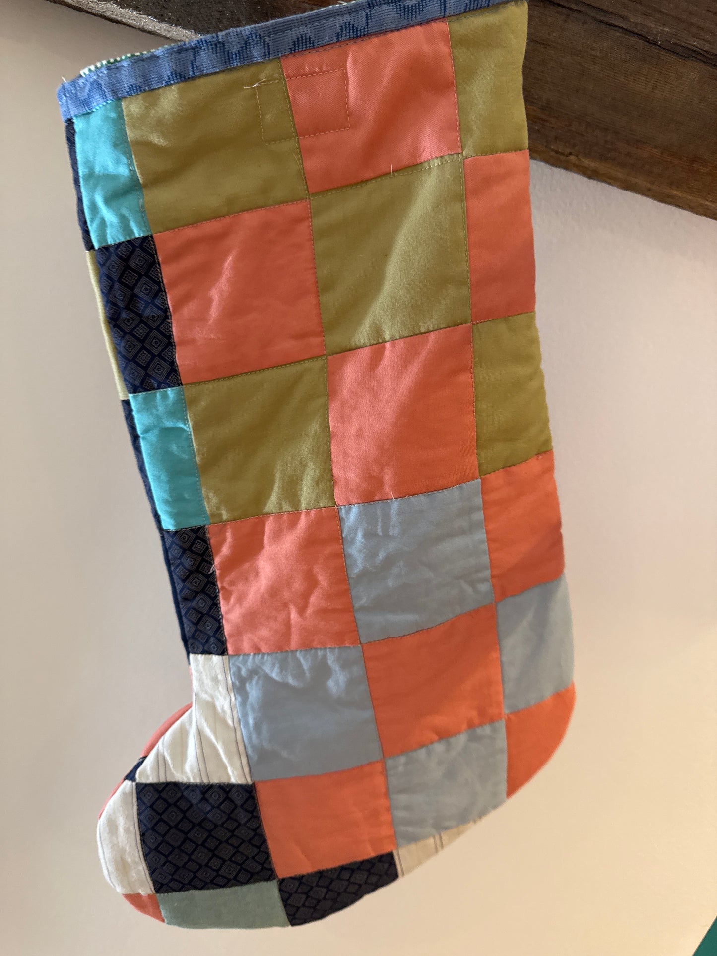 Patchy Floral Stocking