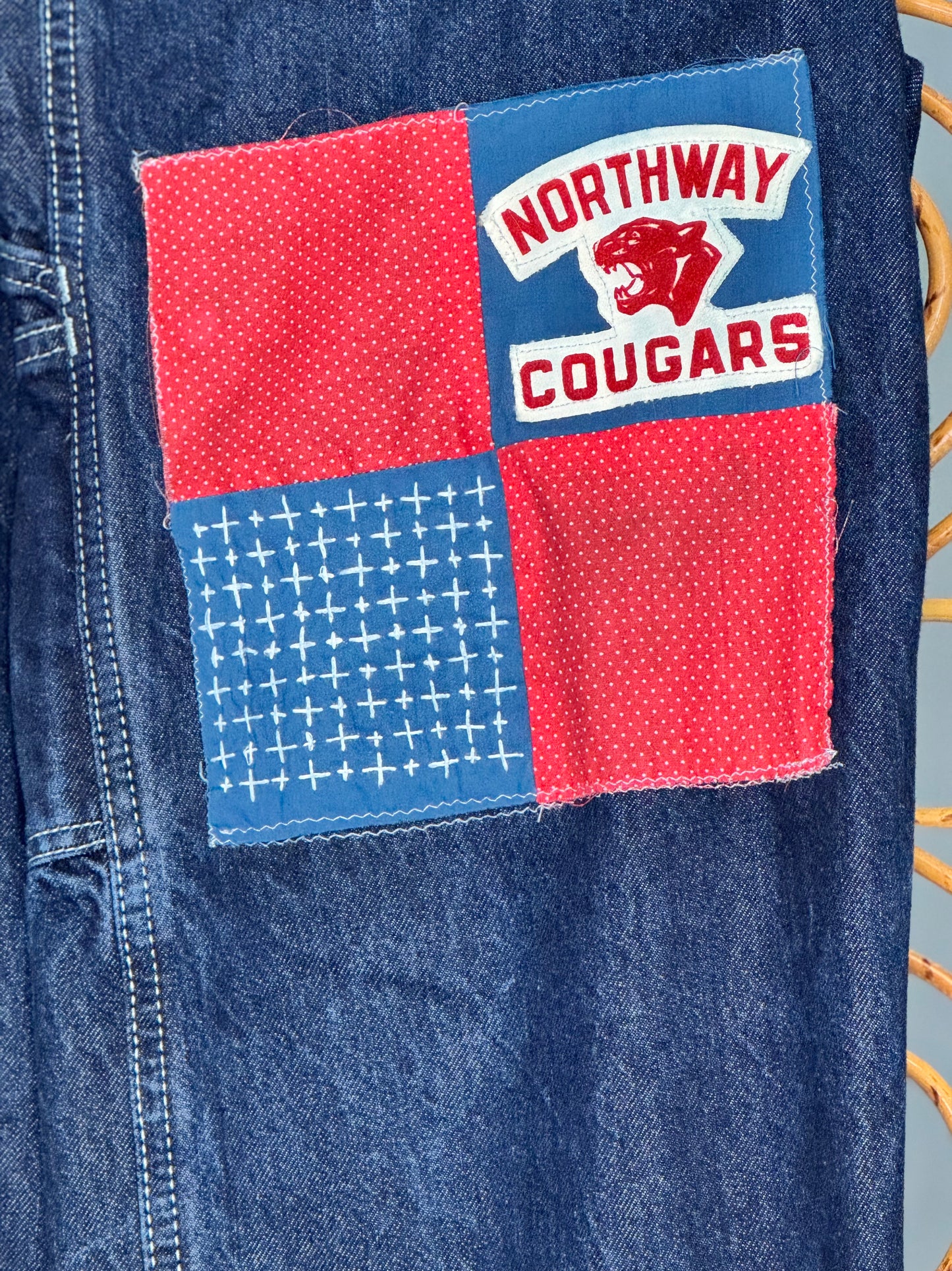 Hold Fast Patchwork Denim - Vintage Levi's Upcycled Jeans