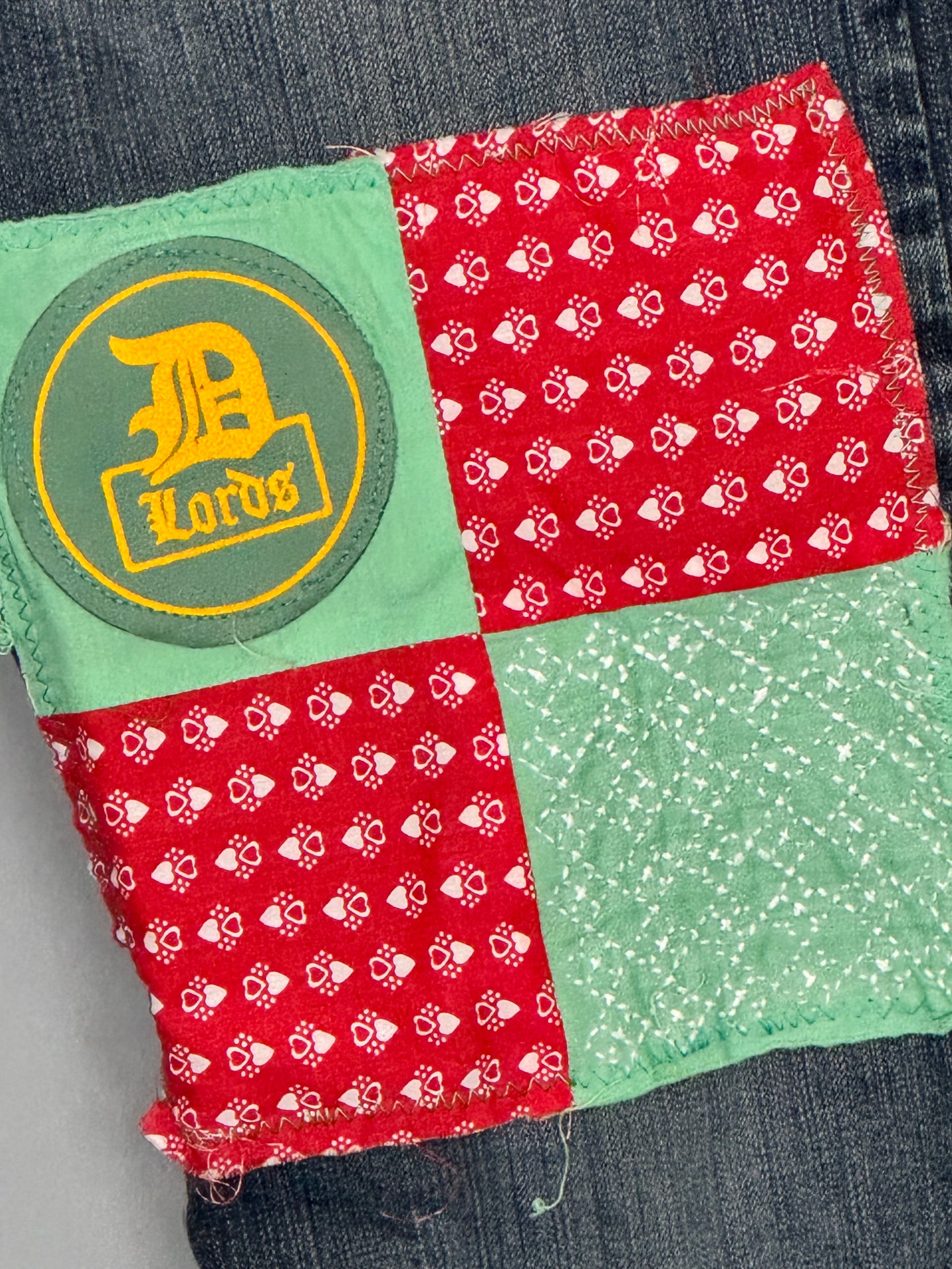 Field Day Patchwork Denim - Vintage Levi's Upcycled Jeans