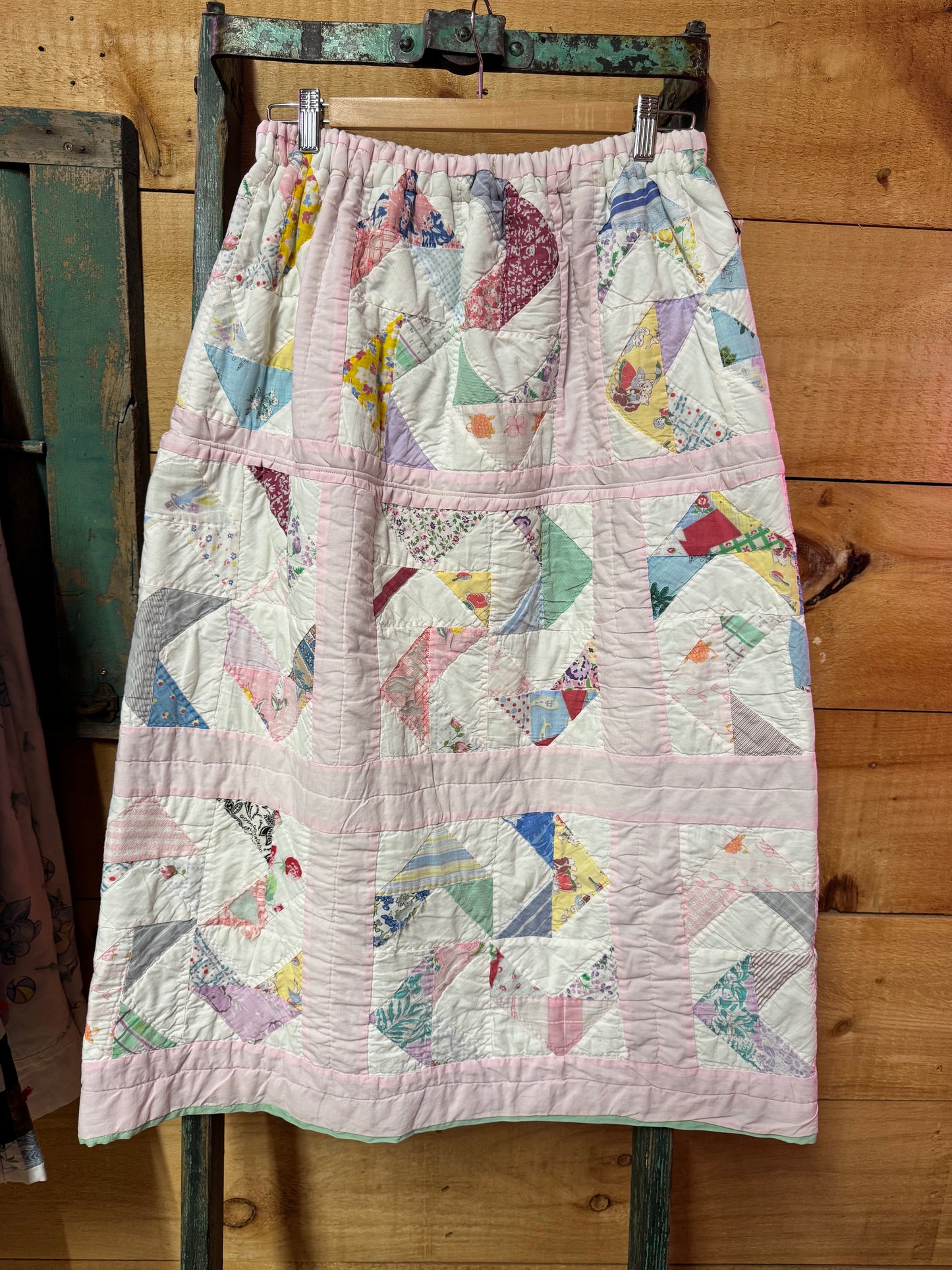 She’s Blushing Quilt Skirt