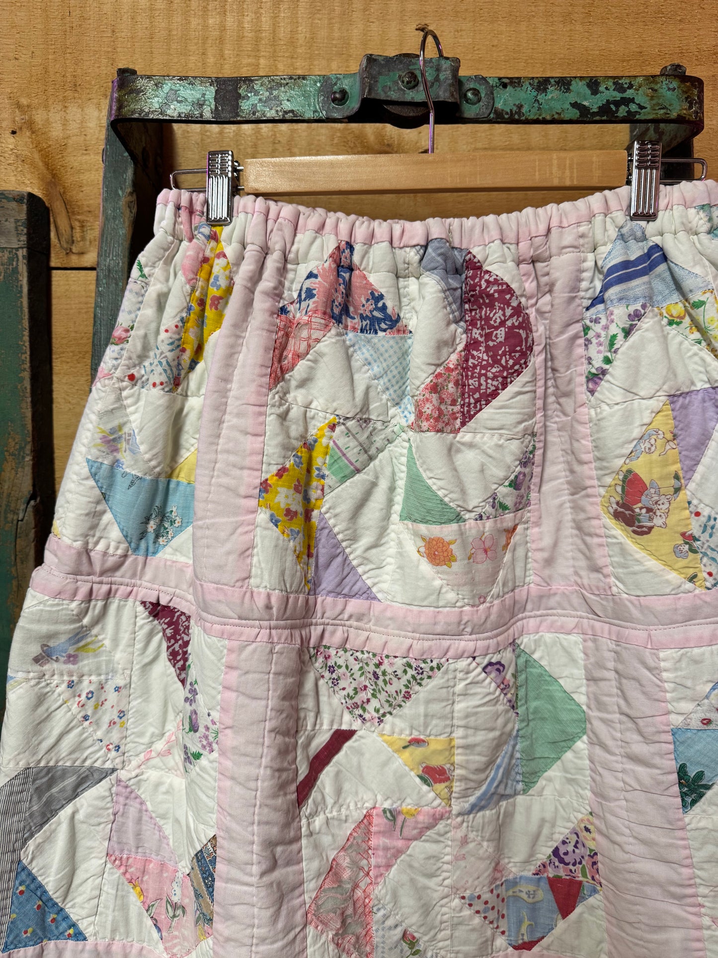 She’s Blushing Quilt Skirt
