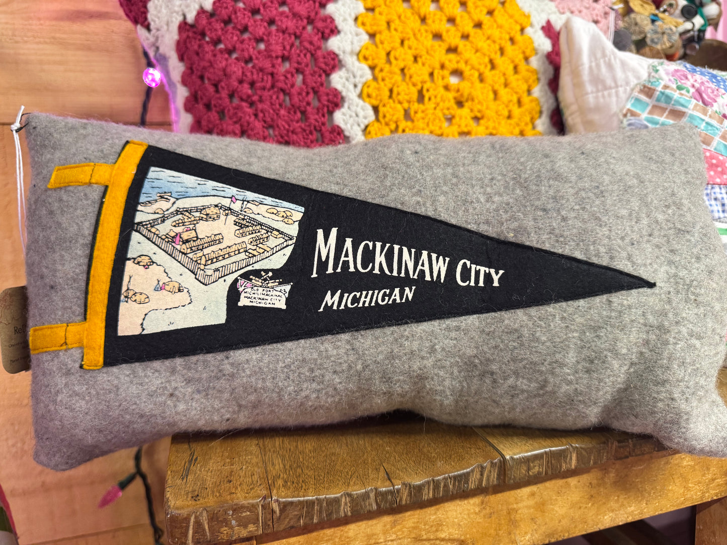 The Heritage Harbour Pillow