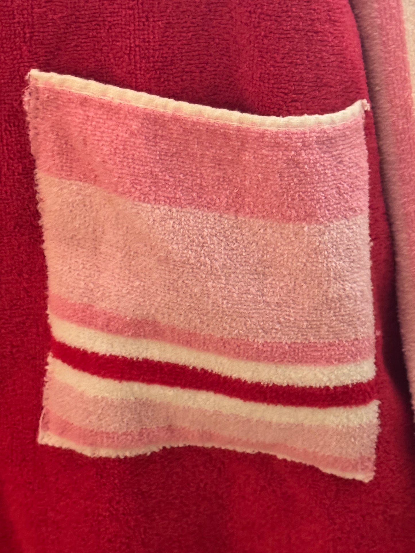 Ruby Red Towel Jacket