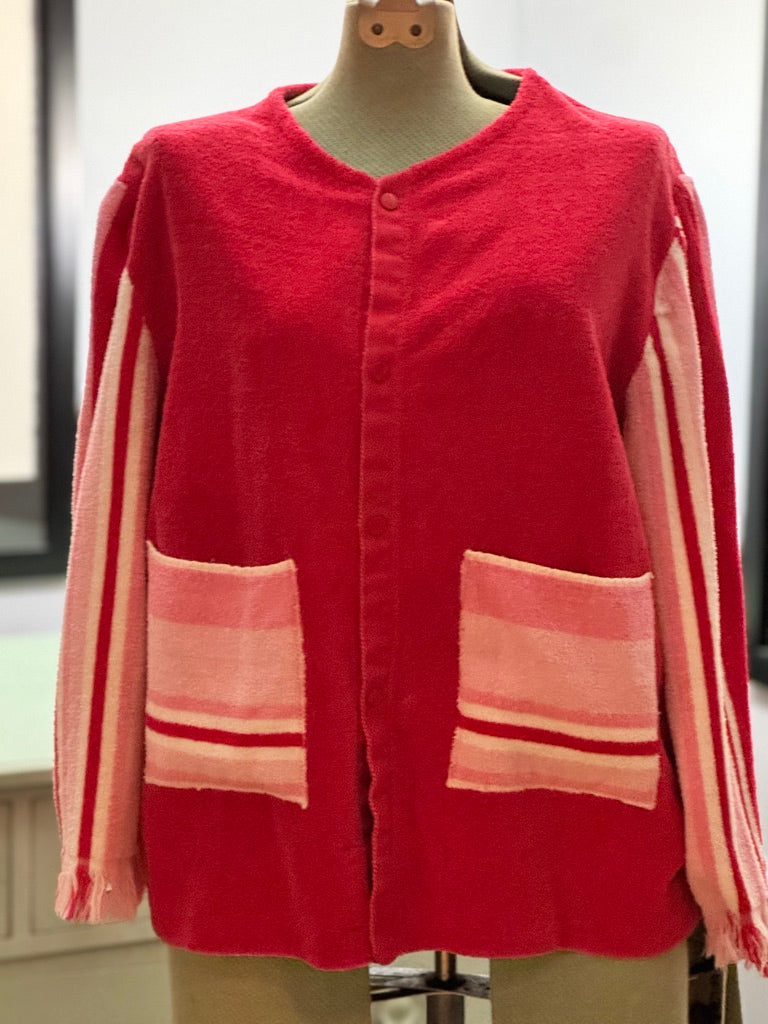 Ruby Red Towel Jacket