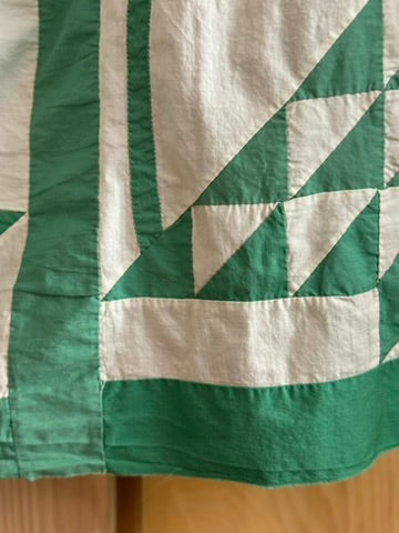 Flying Geese Quilt Skirt