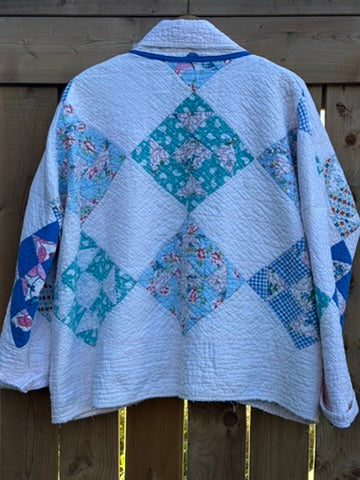 Like a Warm Cup of Tea Quilt Coat