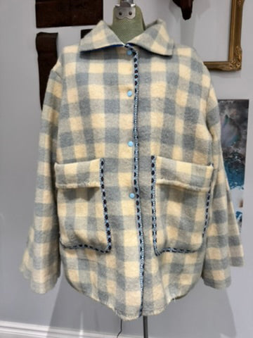 Woolen Whimsy Blanket Coat
