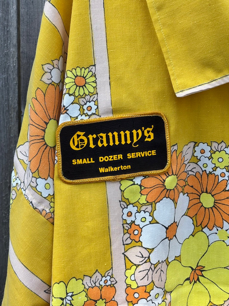 Granny's small dozer service shirt