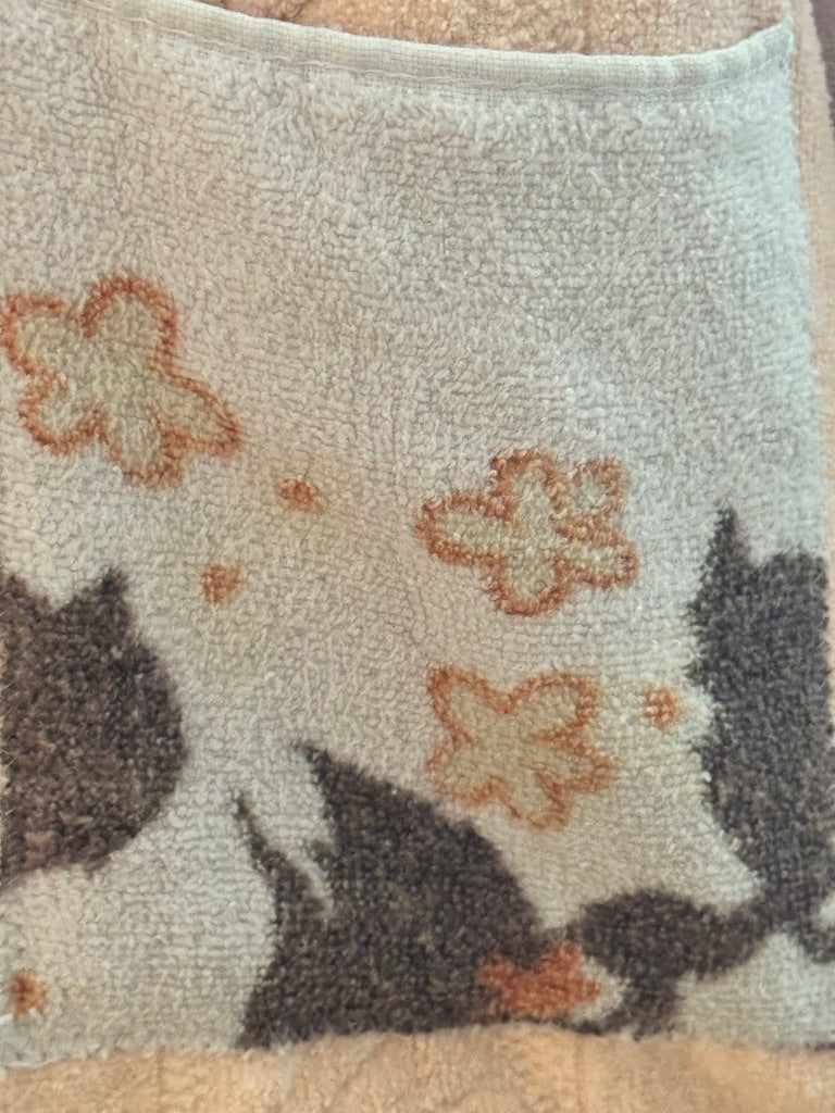 Cherry Blossoms Vintage Towel Jacket